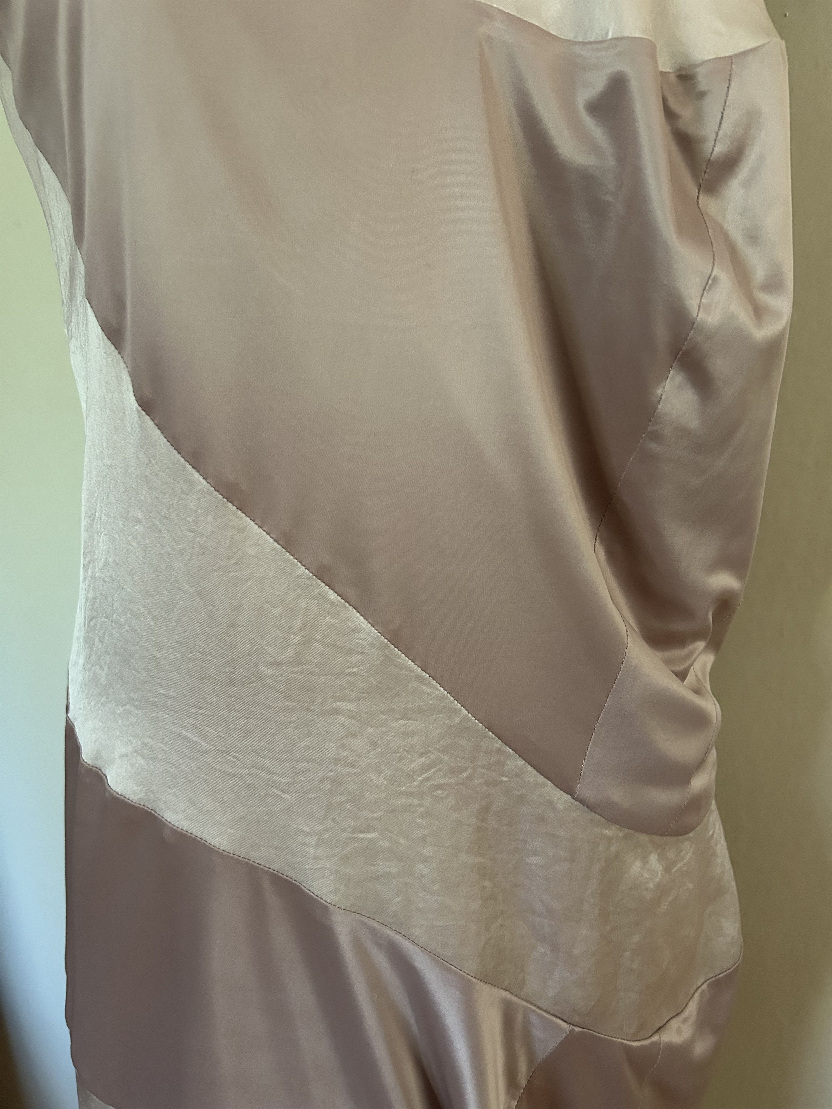 Olivier Theyskens Nina Ricci by Olivier Theyskens SS2008 Blush Slip Dress Size M / US 6-8 / IT 42-44 - 5 Thumbnail