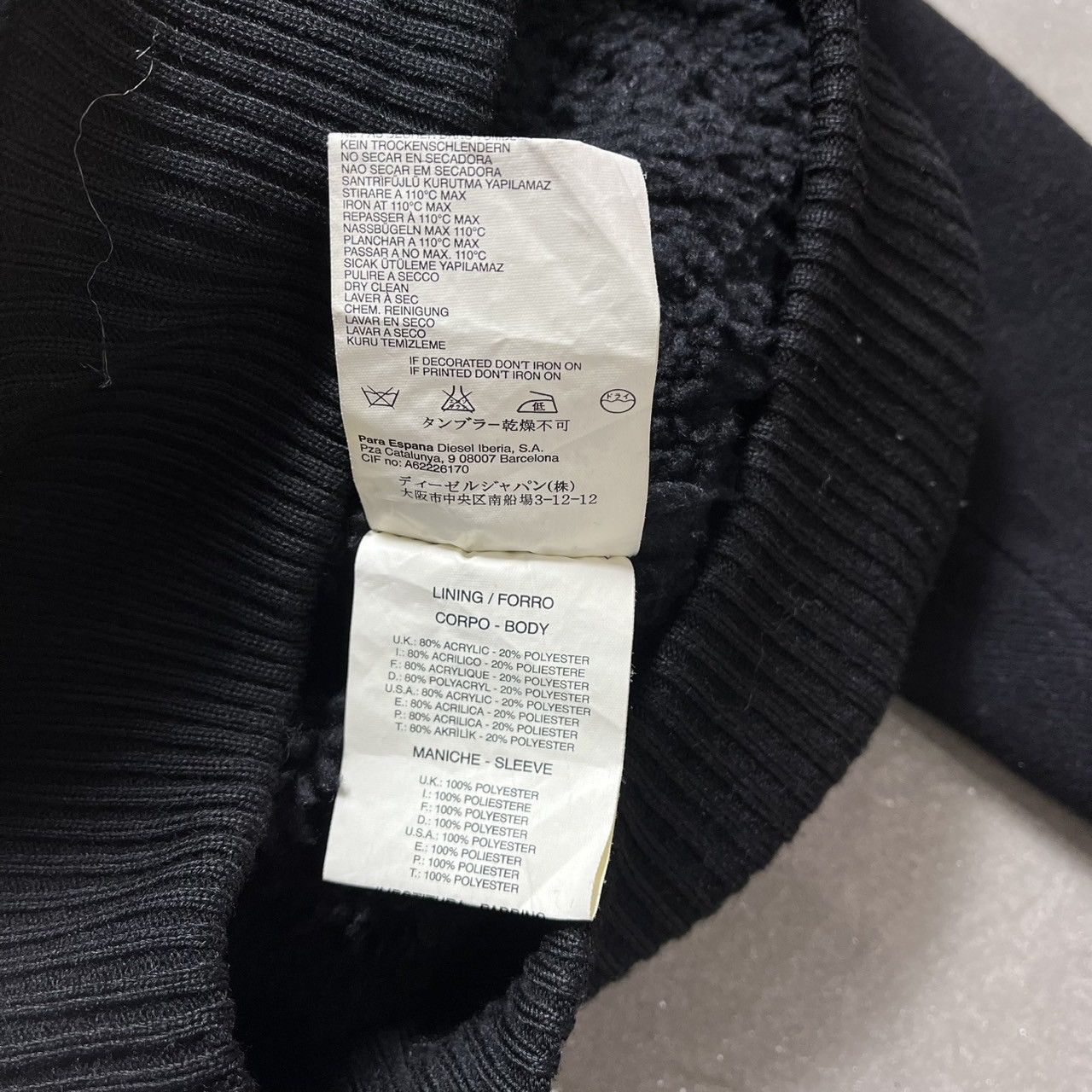 Diesel Diesel Cropped Boa Jacket Size XS / US 0-2 / IT 36-38 - 12 Thumbnail