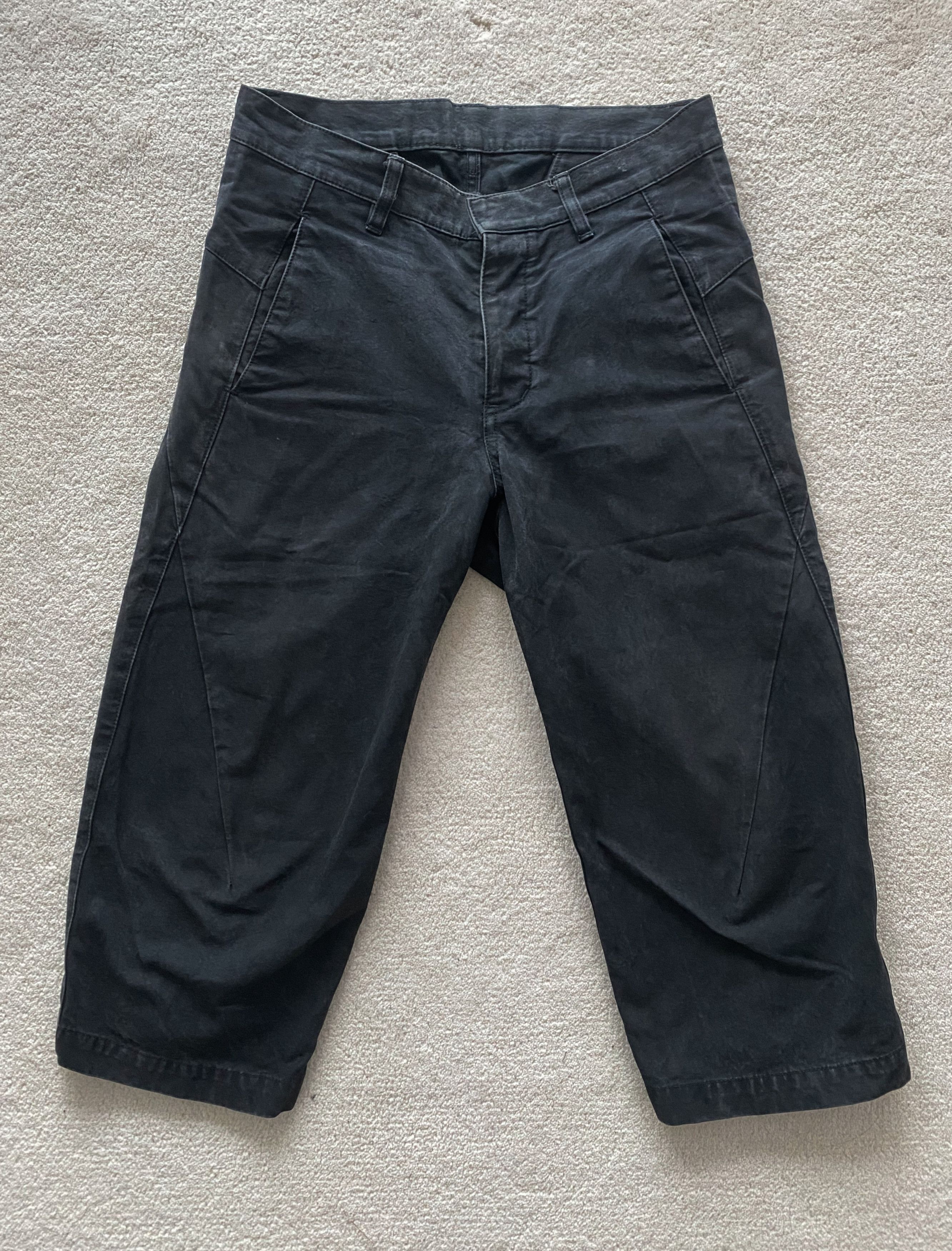 Attachment J Shaped Washed Cropped Jeans Size US 30 / EU 46 - 1 Thumbnail