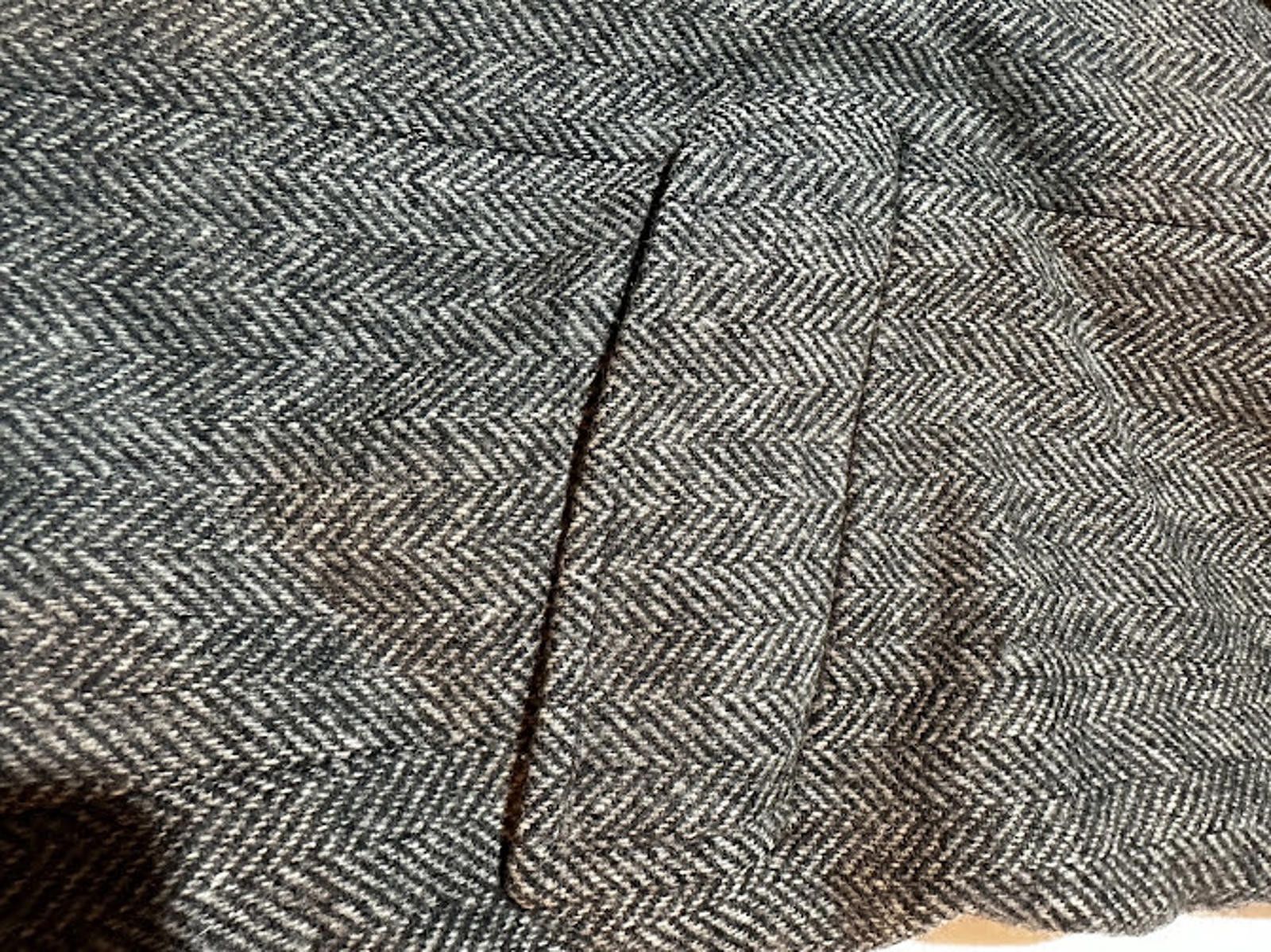 Other Vintage USA Made Herringbone Tweed Blazer Wool Jacket Size 38R - 5 Thumbnail