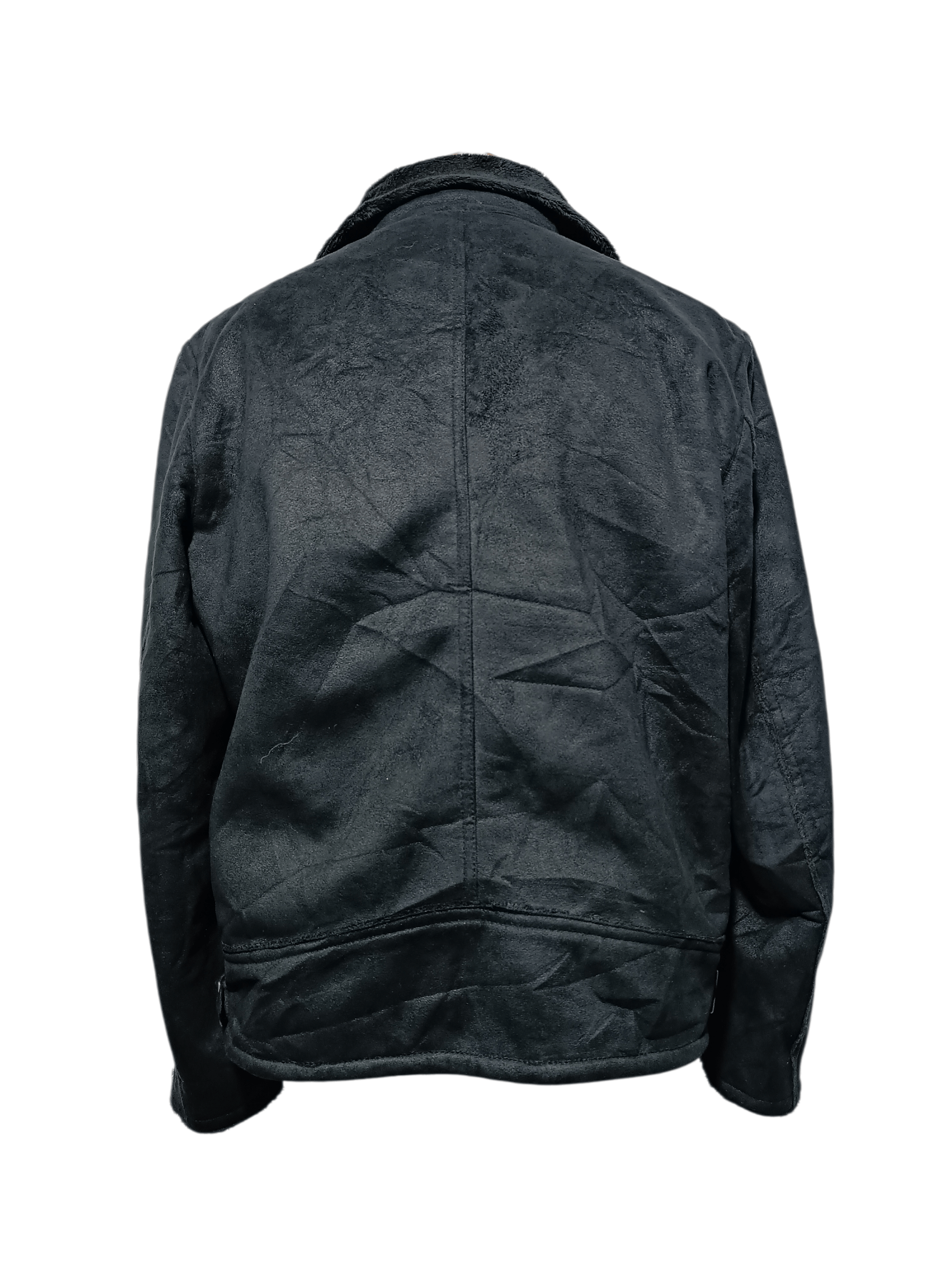 Japanese Brand Comme Ca Ism Suede Mouton Zip Rider Jacket Size US M / EU 48-50 / 2 - 6 Thumbnail