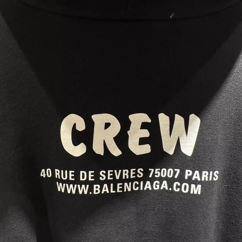 Balenciaga Balenciaga Crew hoodie Size US M / EU 48-50 / 2 - 7 Thumbnail