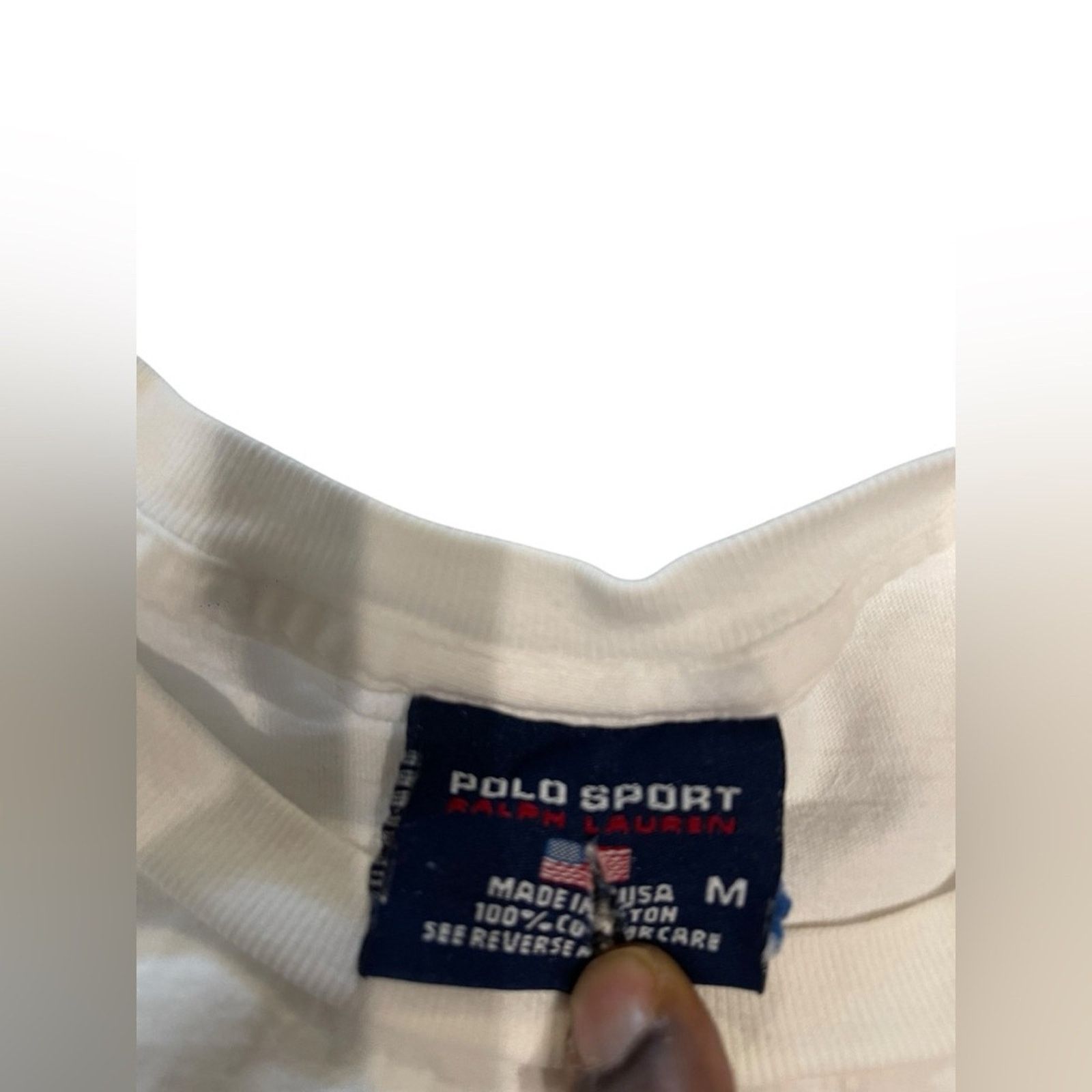 Polo Ralph Lauren VTG Polo Sport Ralph Lauren Arctic Challenge T/Shirt Sz M Size US M / EU 48-50 / 2 - 3 Thumbnail