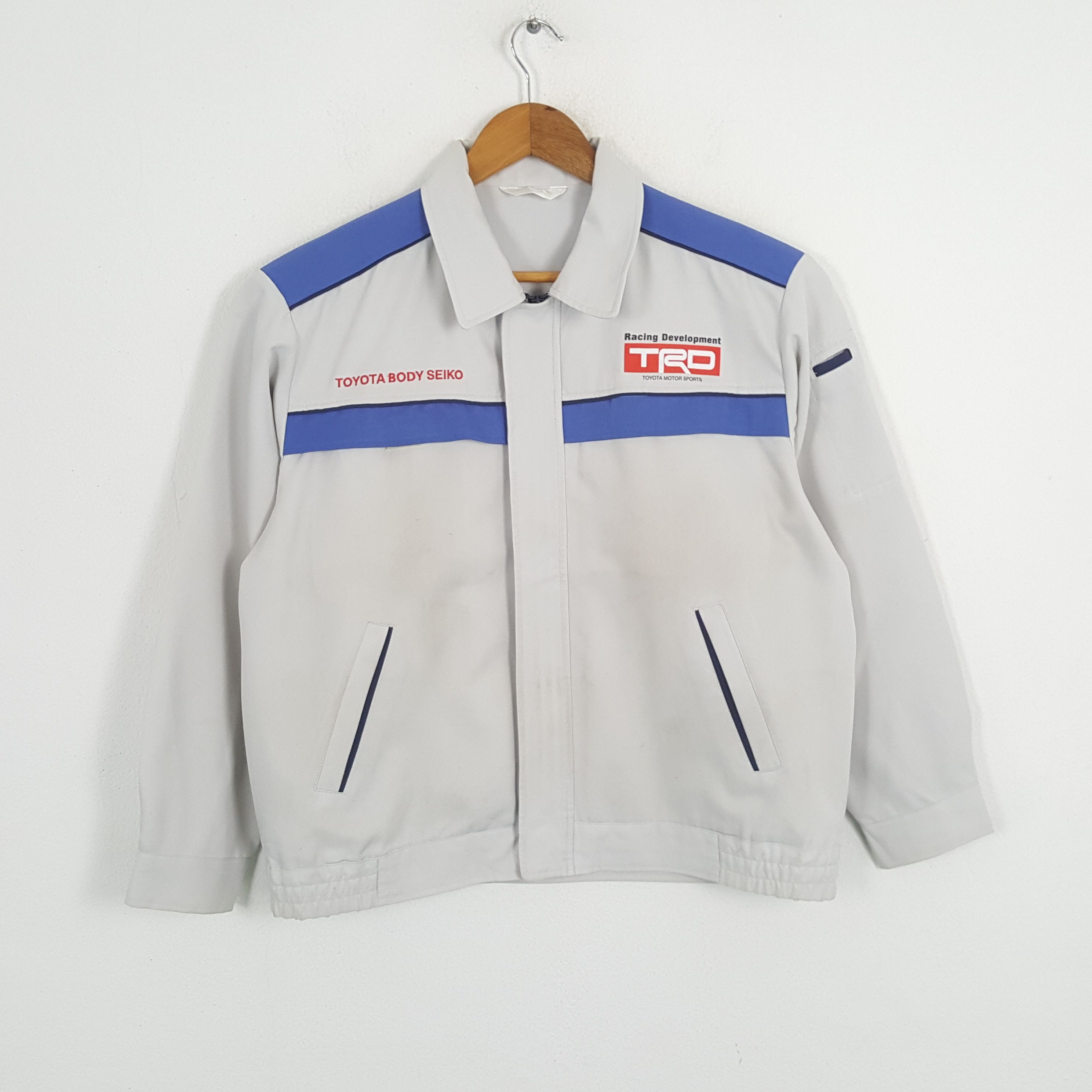 Japanese Brand × Vintage Vintage TRD TOYOTA MOTORSPORT Racing Team Custom Jacket Size US M / EU 48-50 / 2 - 3 Thumbnail
