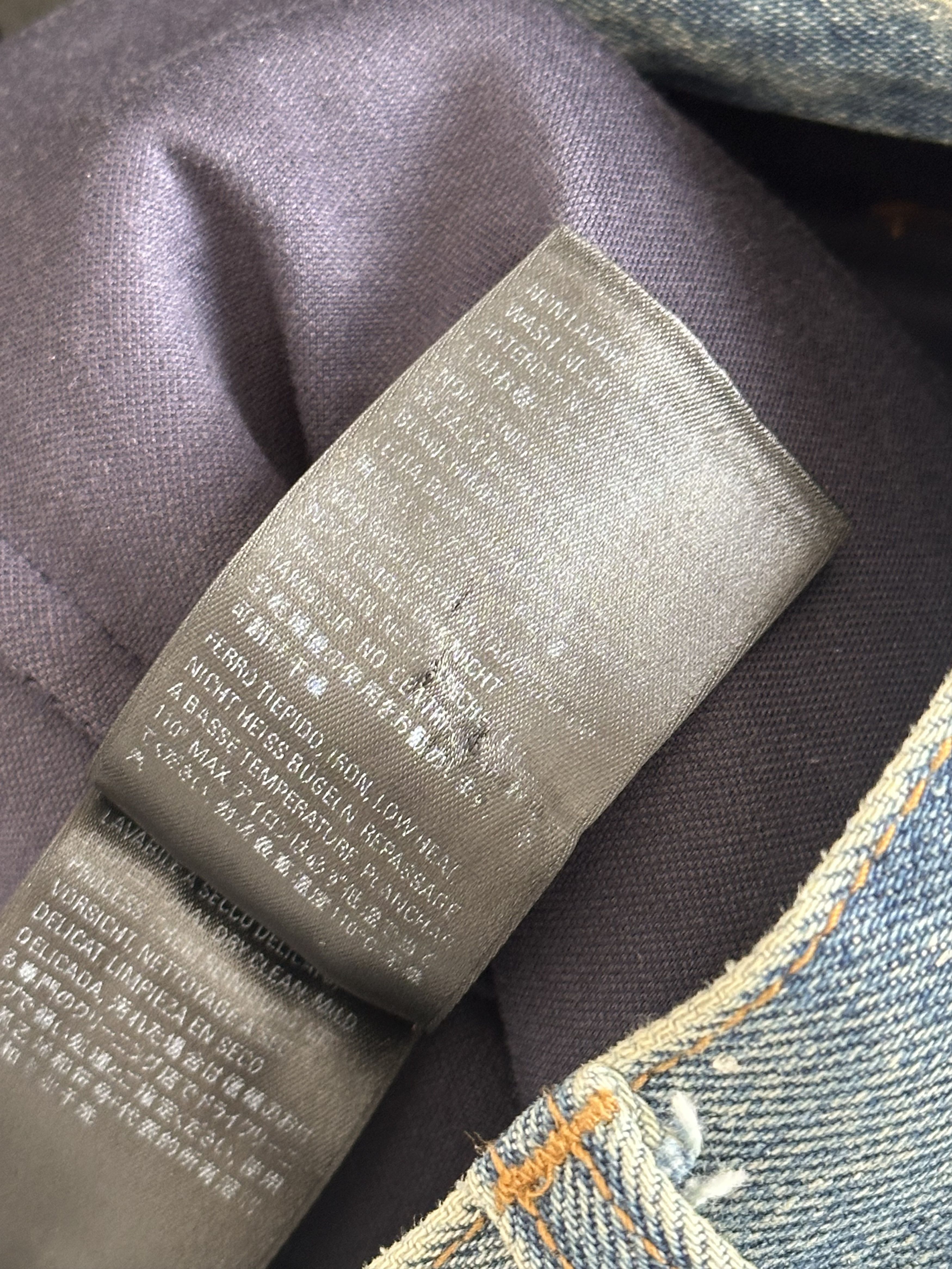 Balenciaga AW21 Layered Distressed Denim Size US 30 / EU 46 - 18 Thumbnail