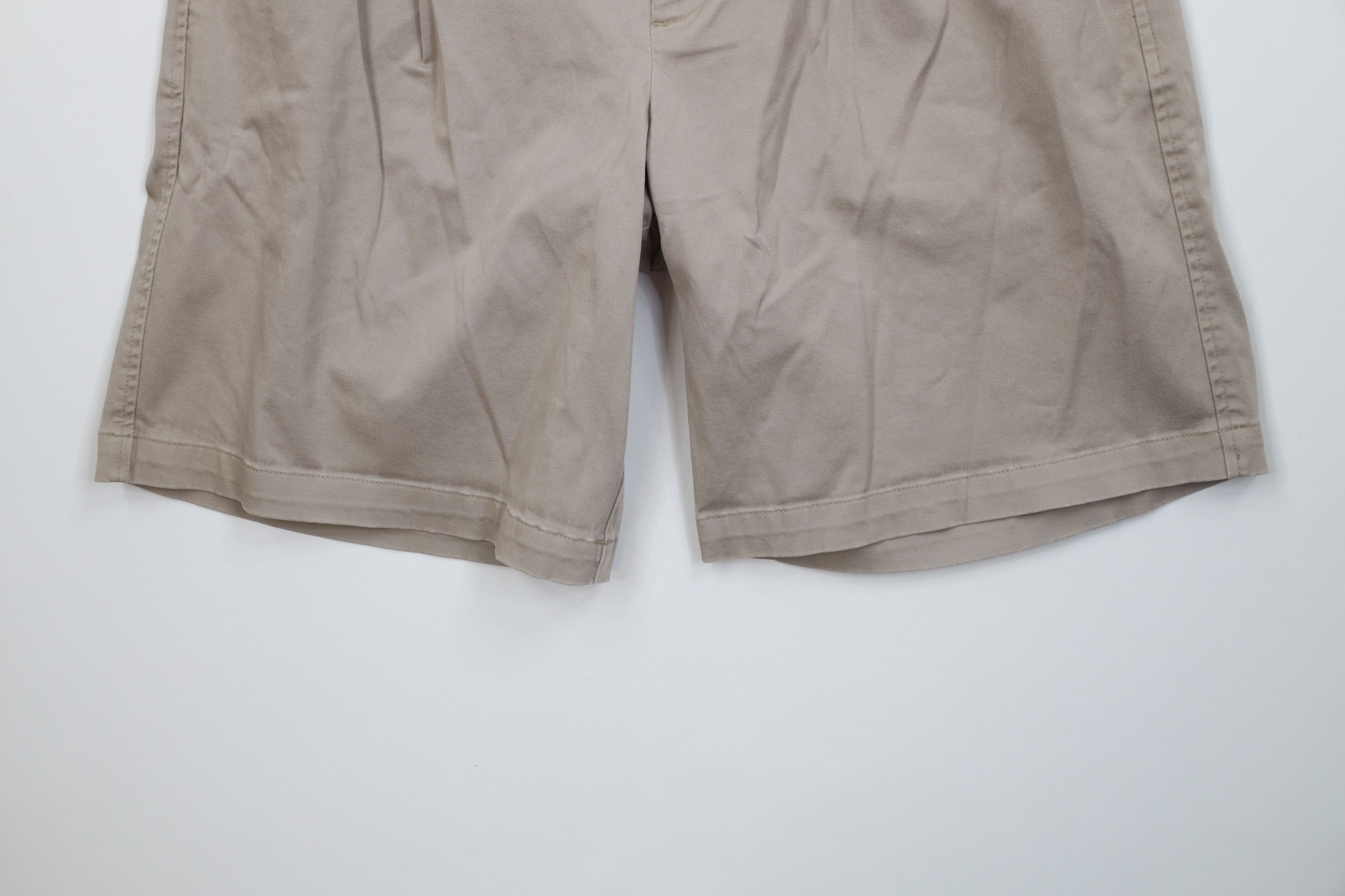 Nike Vintage Nike Mini Swoosh Pleated Above Knee Chino Shorts Size US 36 / EU 52 - 4 Thumbnail