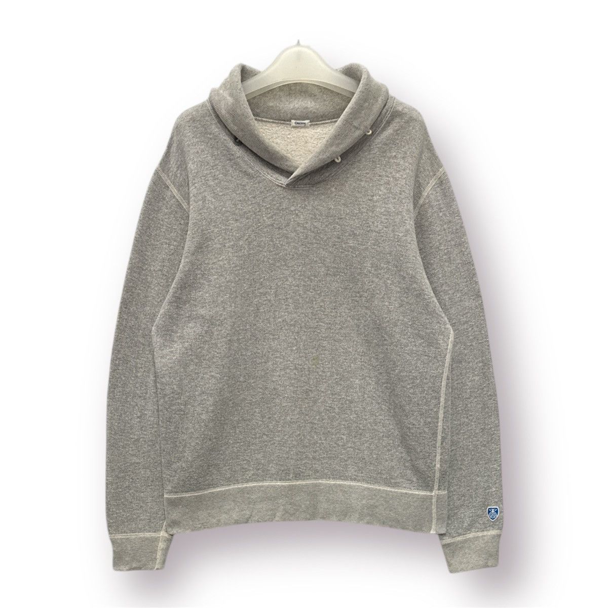 Orcival 🔥 Vintage japan Orcival military shawl Collar Sweatshirt Size US S / EU 44-46 / 1 - 1 Thumbnail