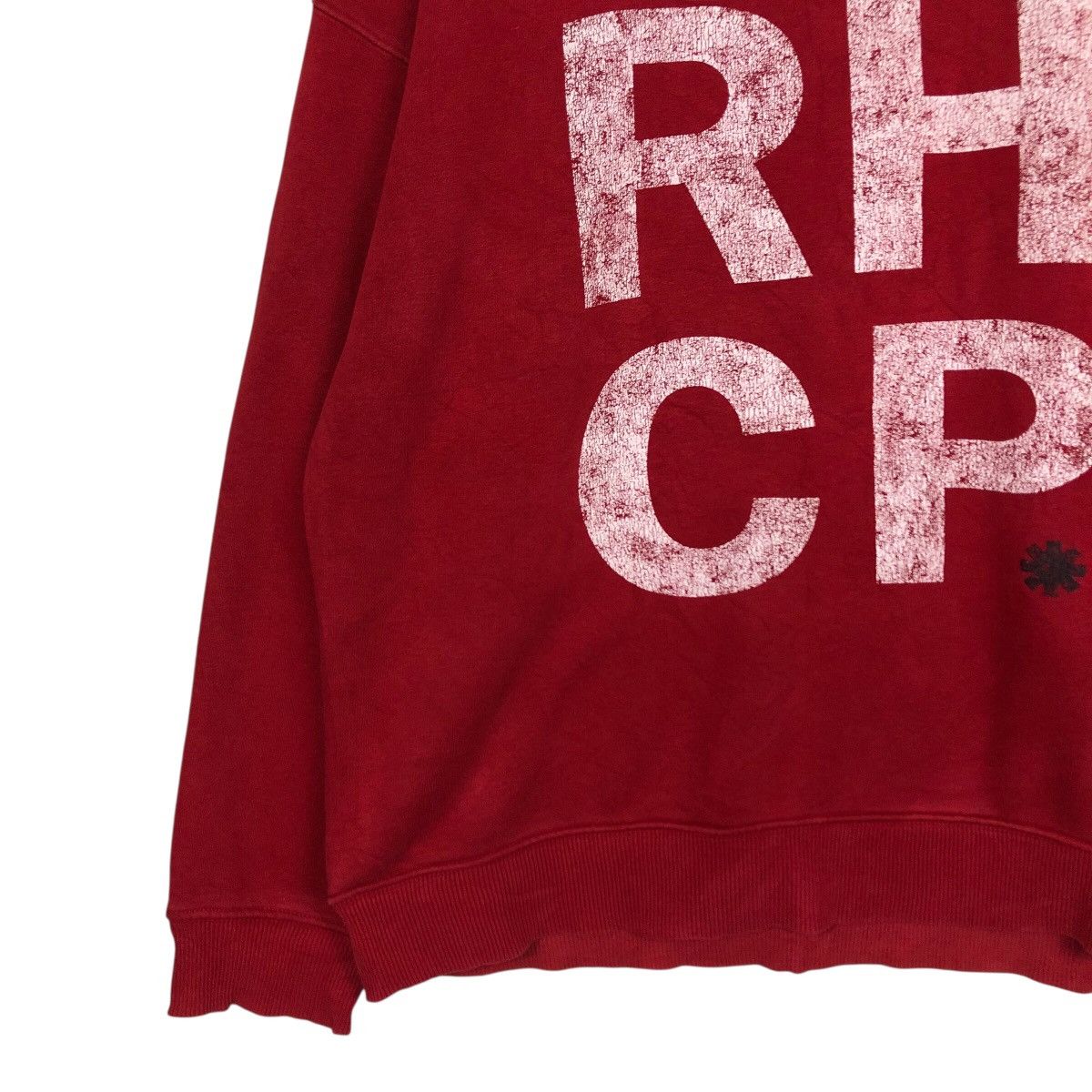 Band Tees 📌Vintage Sweatshirt Band Red Hot Chilli Paper Big Logo Size US L / EU 52-54 / 3 - 5 Thumbnail