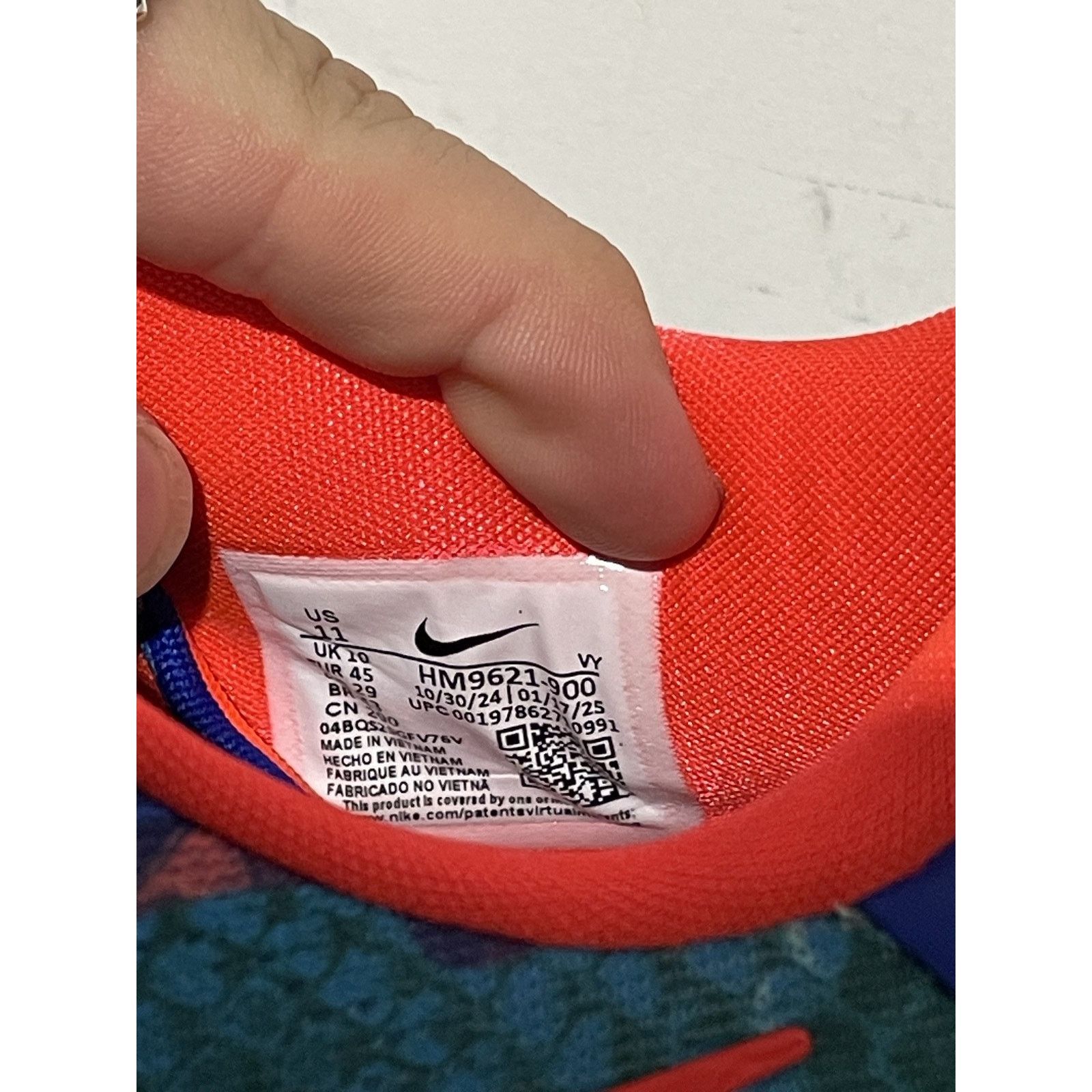 Nike NIKE KOBE 8 PROTRO WHAT THE SIZE 11 PREOWNED Size US 11 / EU 44 - 7 Thumbnail