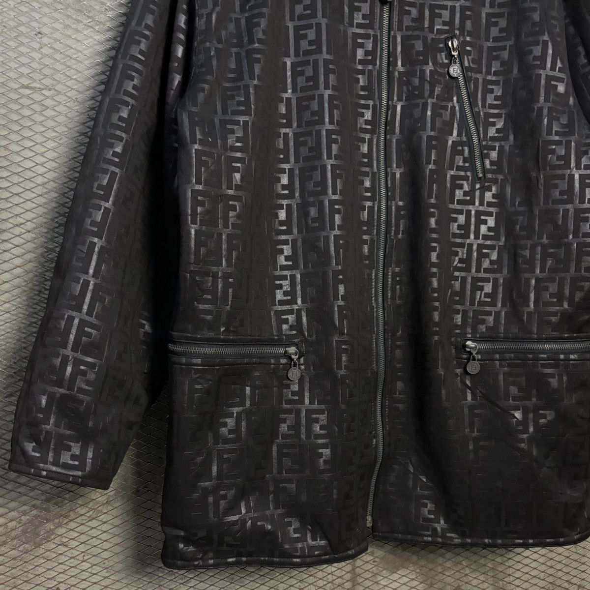 Fendi Vintage Fendi Zucca Monogram Reversible Jacket Size US M / EU 48-50 / 2 - 4 Thumbnail