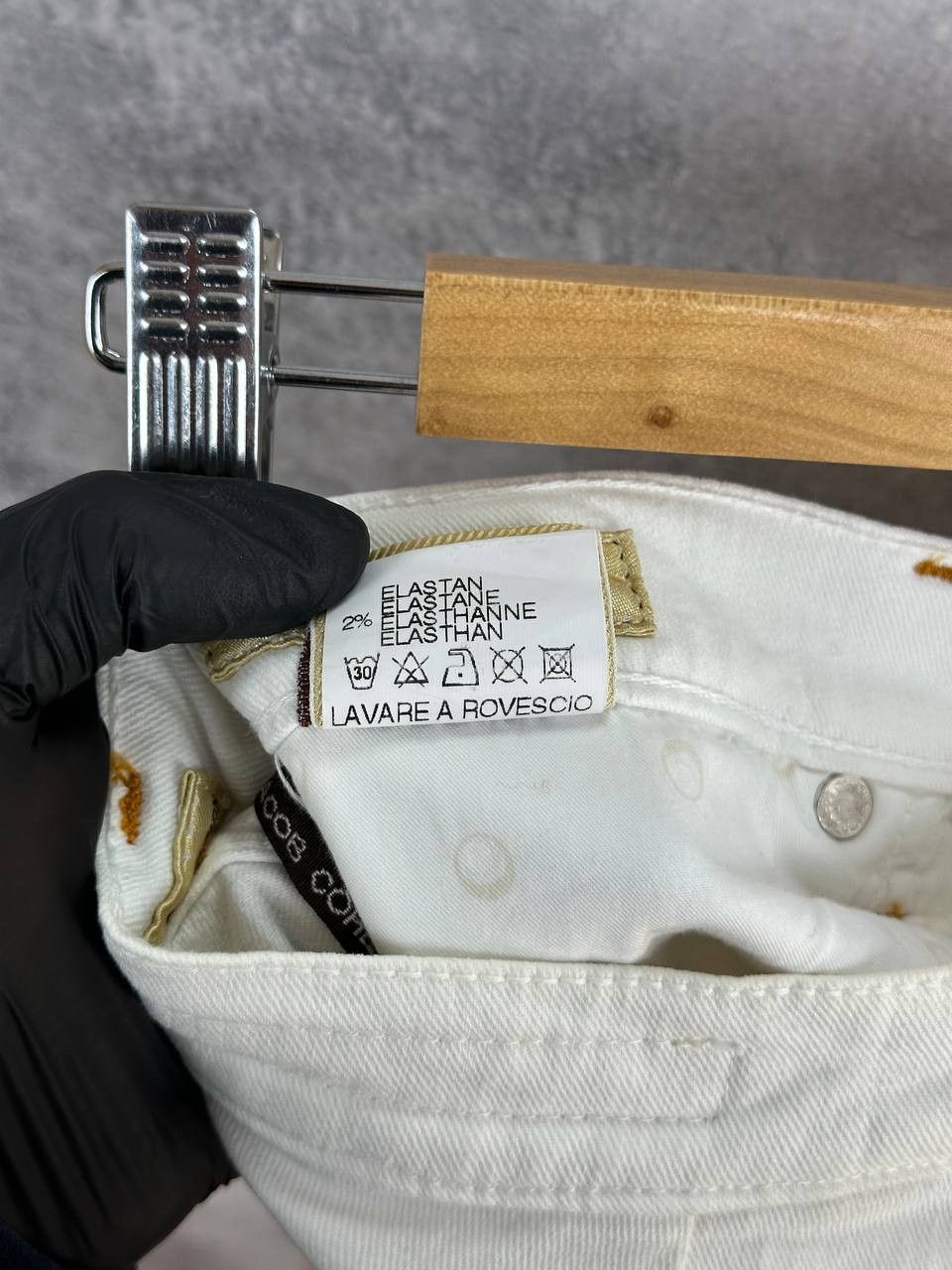 Jacob Cohen Jacob Cohen Luxury White Skinny Pants Stretch Denim Jeans Size 28" / US 6 / IT 42 - 18 Thumbnail