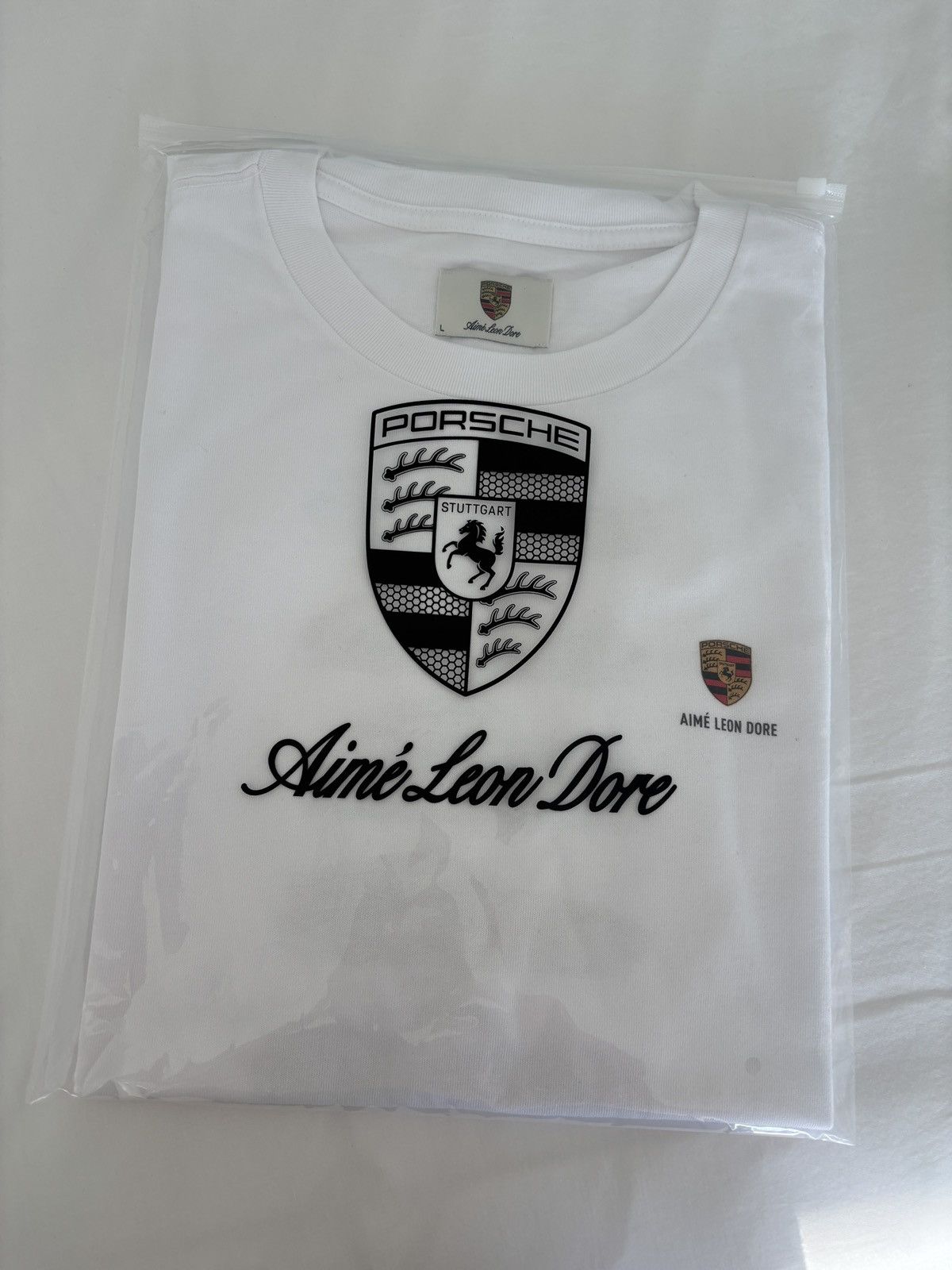 Aime Leon Dore × Porsche Design ALD / Porsche Fleet Tee Size US L / EU 52-54 / 3 - 3 Thumbnail