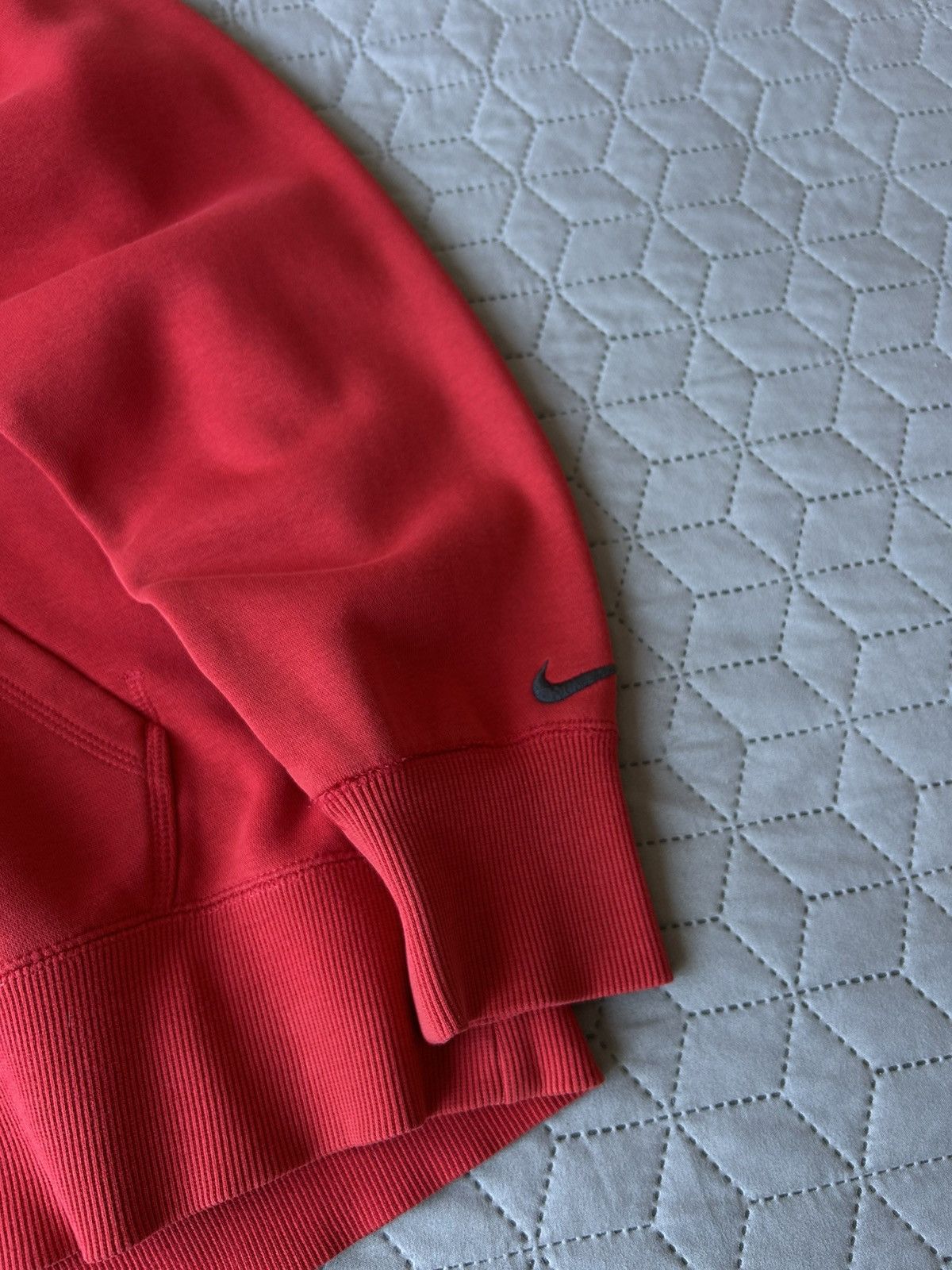 Nike Nike Vintage 2000’s Big logo red hoodie Size US XL / EU 56 / 4 - 2 Thumbnail
