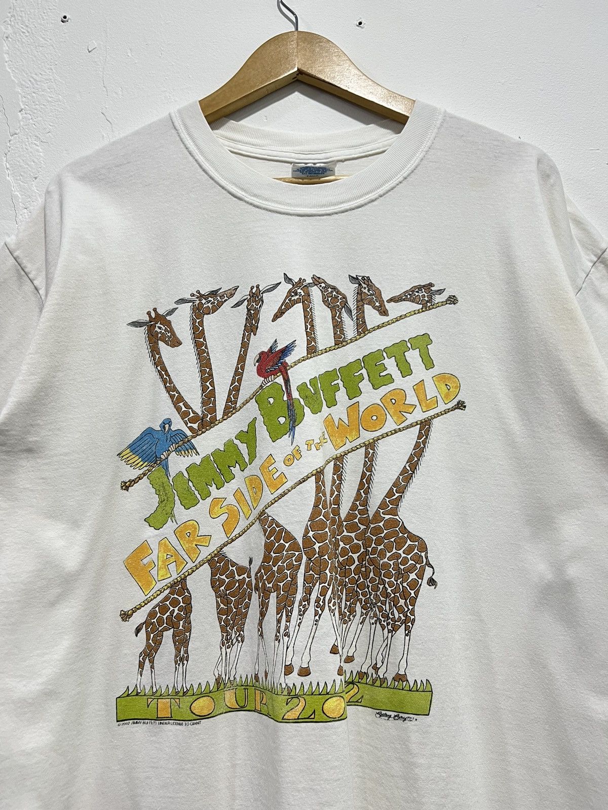 Band Tees × Vintage Vintage Jimmy Buffett ‘Far Side of The World’ Tshirt Size US XL / EU 56 / 4 - 2 Thumbnail