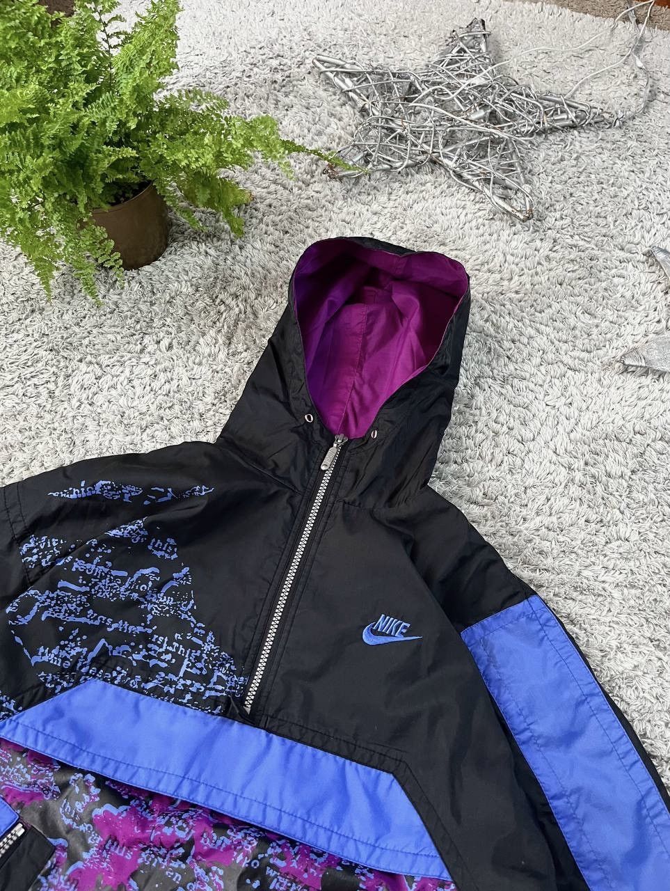 Nike × Vintage Vintage Nike 90s Rare Light Jacket Y2K Logo Swoosh Outdoor Size US S / EU 44-46 / 1 - 6 Thumbnail