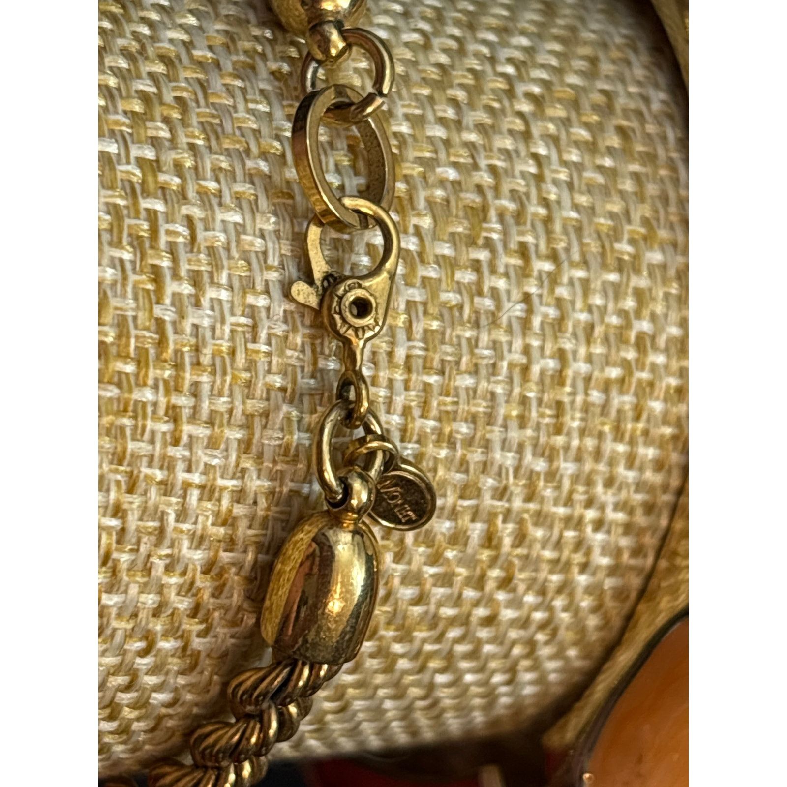 Monet Vintage Monet Gold Tone Rope Chain Necklace 17 Inch Signed Size ONE SIZE - 4 Thumbnail
