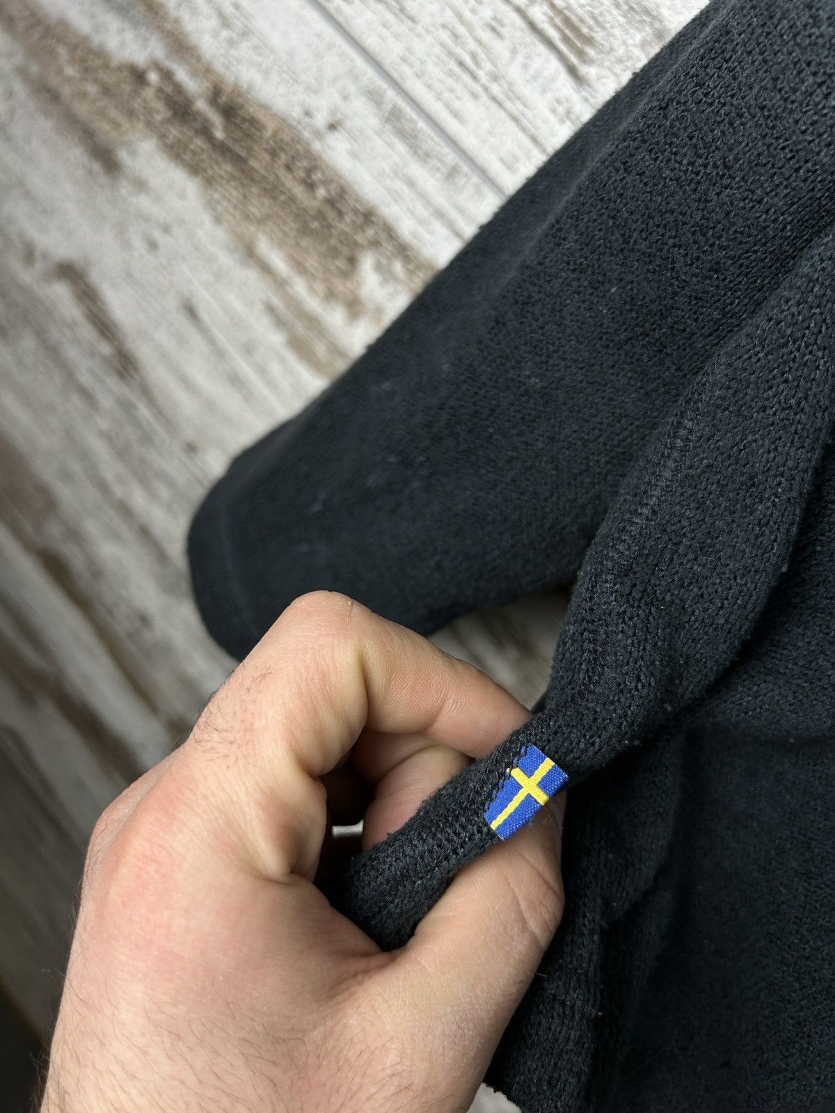 Fjallraven × Vintage Mens Vintage Fjallraven Buck Fleece Graphite outdoor life Size US S / EU 44-46 / 1 - 23 Thumbnail