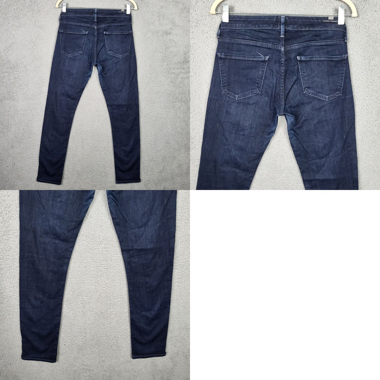 Citizens Of Humanity Citizen of Humanity Women's Skinny Jeans Size 27 Dark Blue Denim 5-Pocket Casual Jeans Size 27" / US 4 / IT 40 - 8 Thumbnail