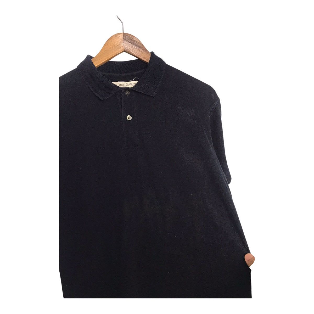 Comme des Garcons × Comme des Garcons Homme Plus × Comme des Garcons SHIRT Comme Des Garcon Faded Spot Dark Blue Tshirt Size US M / EU 48-50 / 2 - 3 Thumbnail