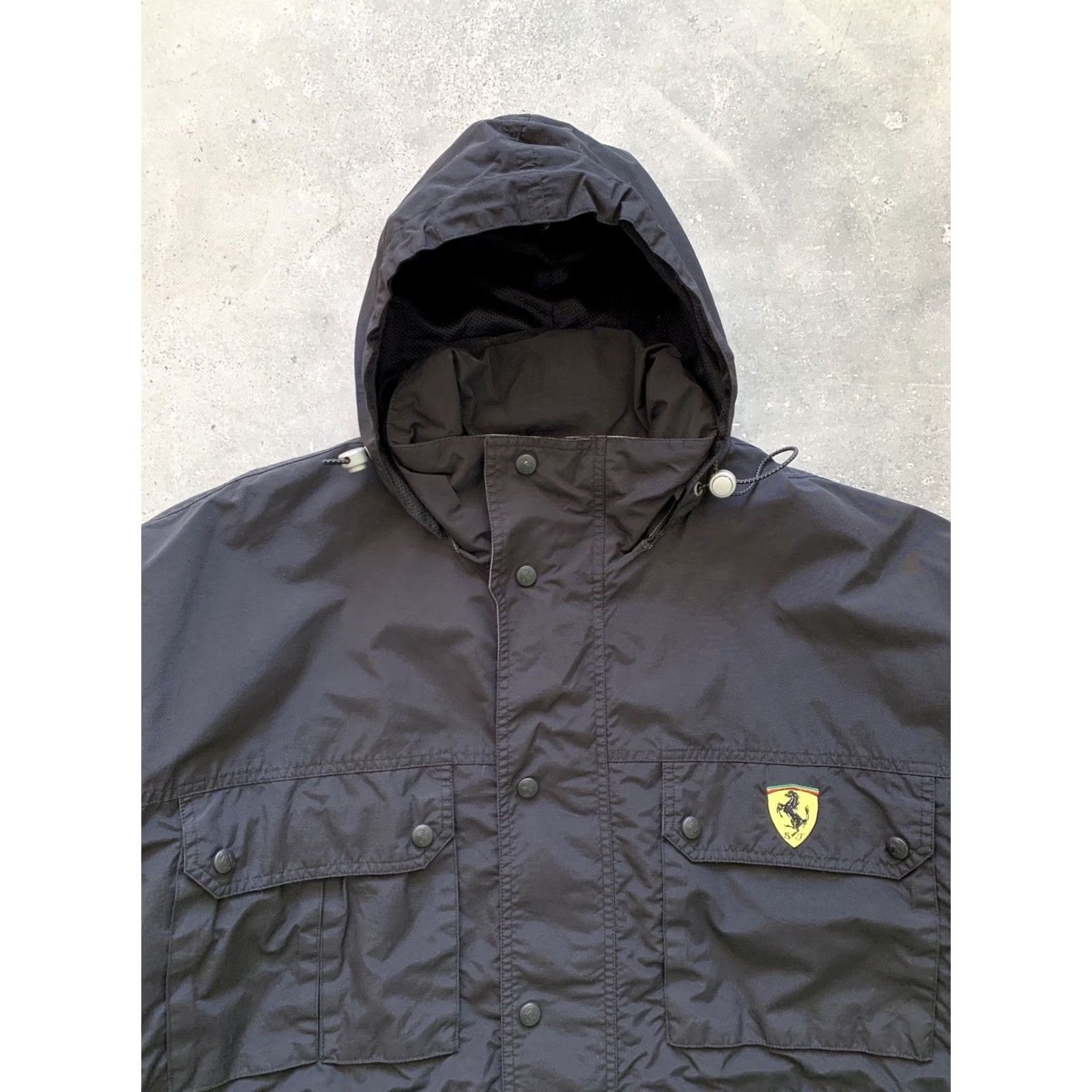 Ferrari VINTAGE Ferrari RACING Jacket Black Men’s Size S Jacket Boys? Size US S / EU 44-46 / 1 - 3 Thumbnail