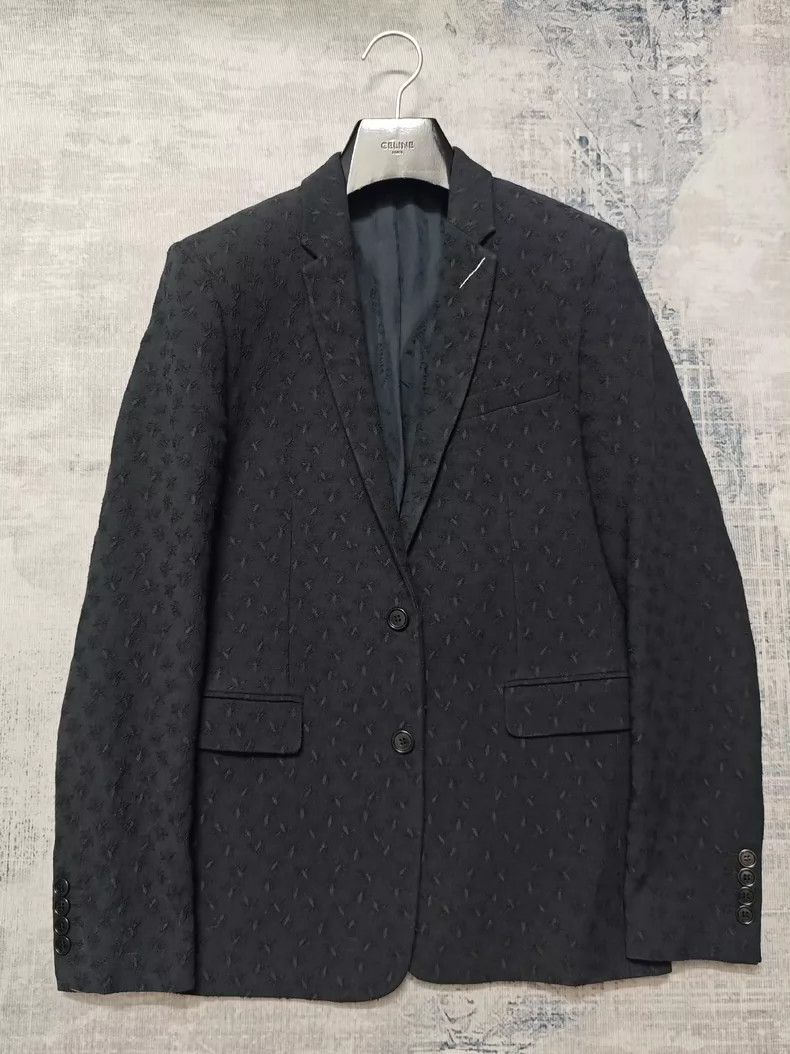 Dior Dior Bee embossed suit 2504-Nextarrow Size 46R - 1 Thumbnail