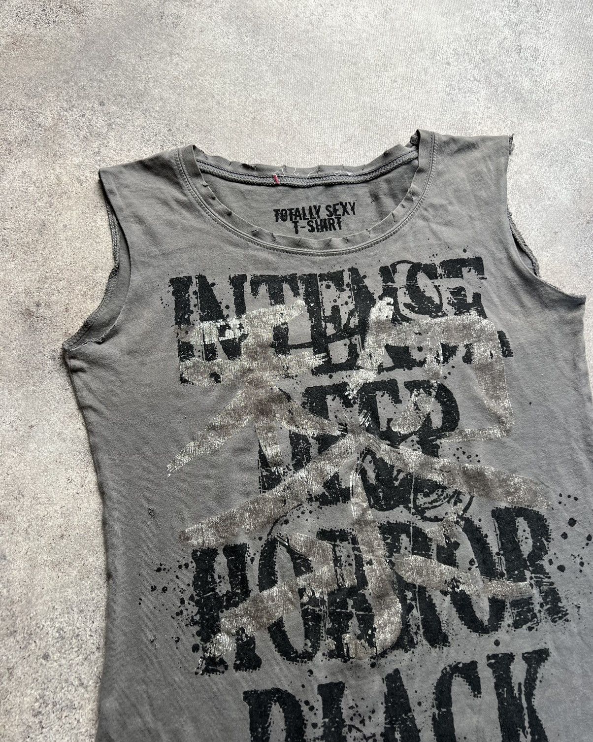 If Six Was Nine × Vintage Totally sexy distressed tank top Size US XS / EU 42 / 0 - 3 Thumbnail