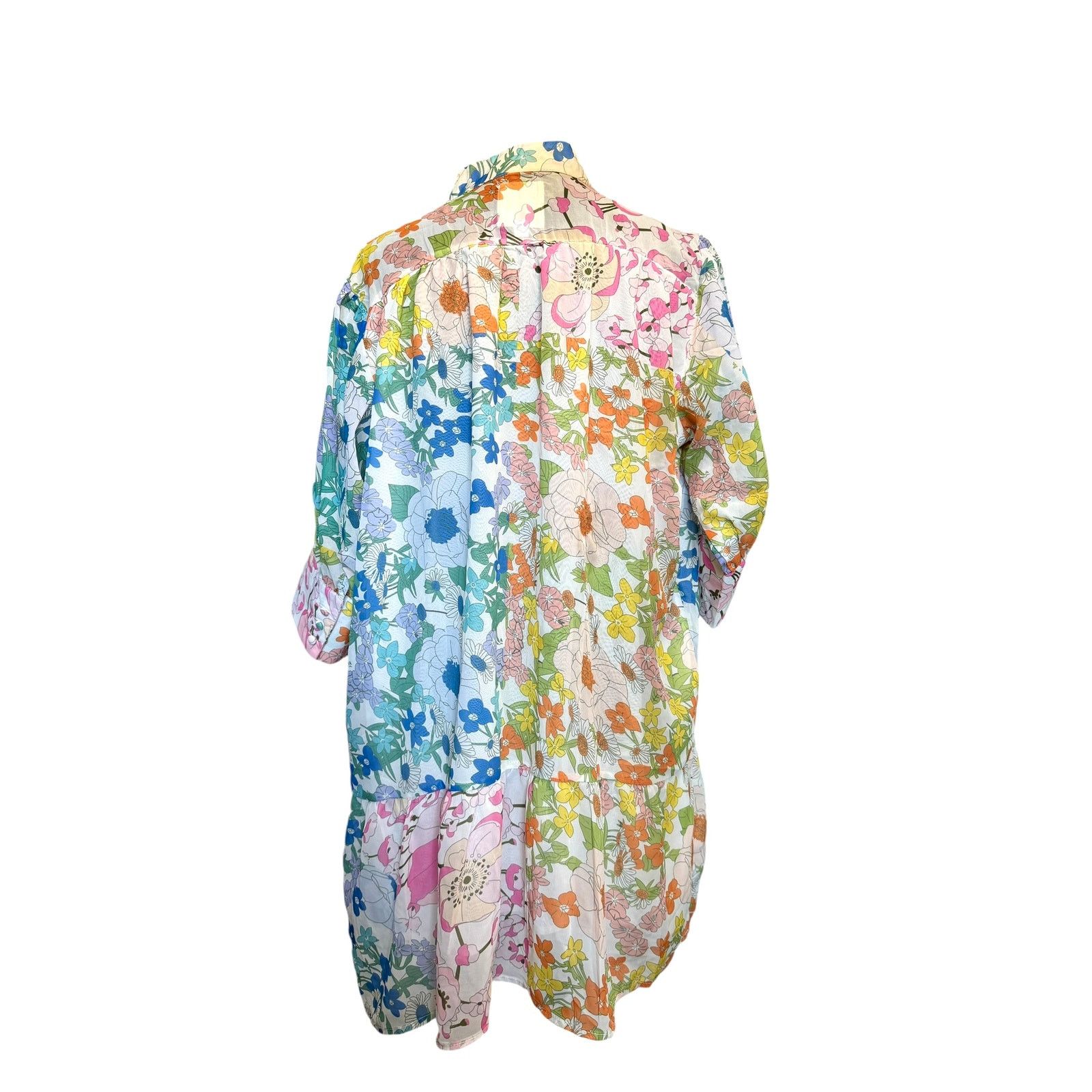 Other BOHO Floral Dress Arthur Jane Claire Large Retro Hippie Size L / US 10 / IT 46 - 9 Thumbnail