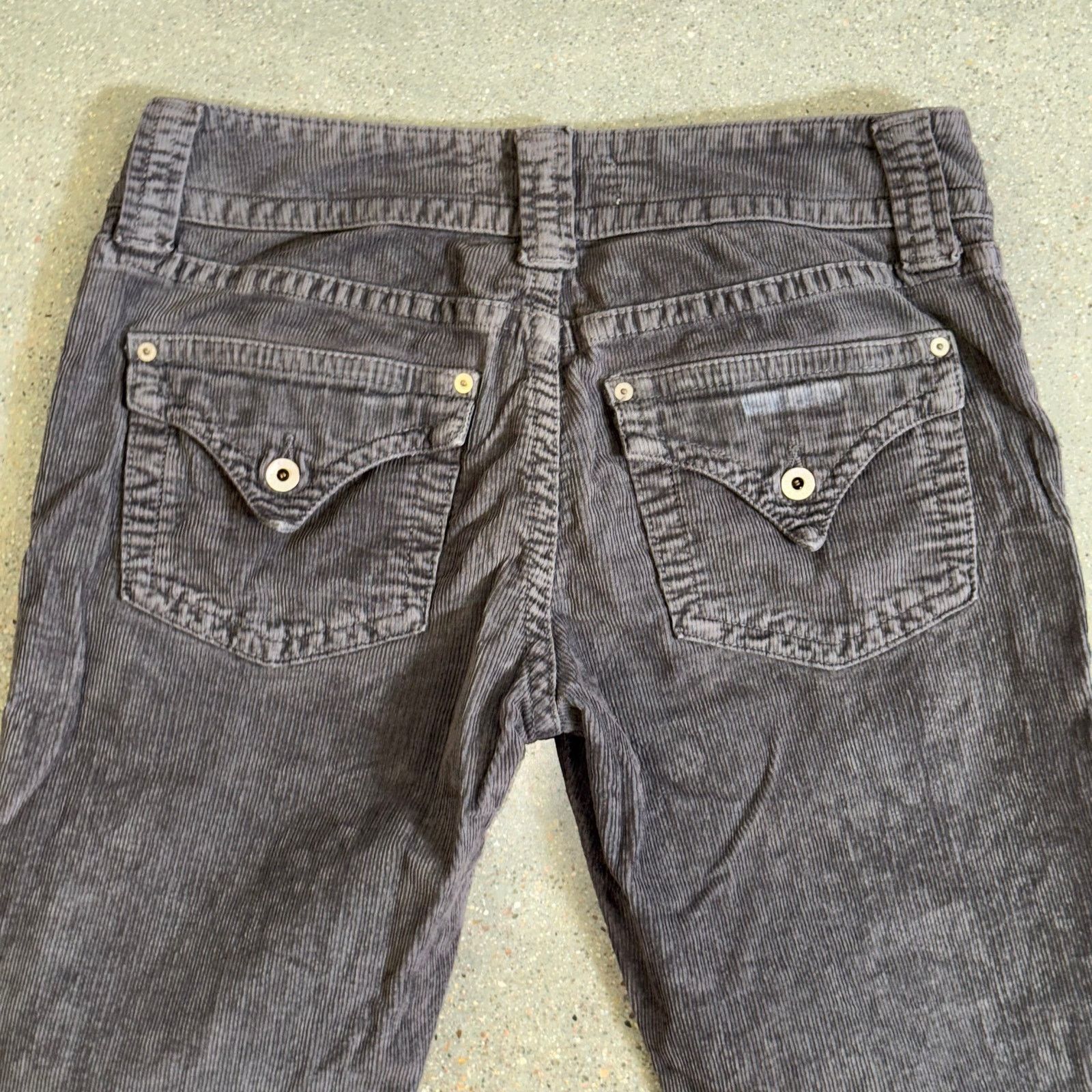 Hudson Hudson Jeans Size 29 Corduroy Low Rise Bootcut Flare Y2K USA Size 29" - 10 Thumbnail