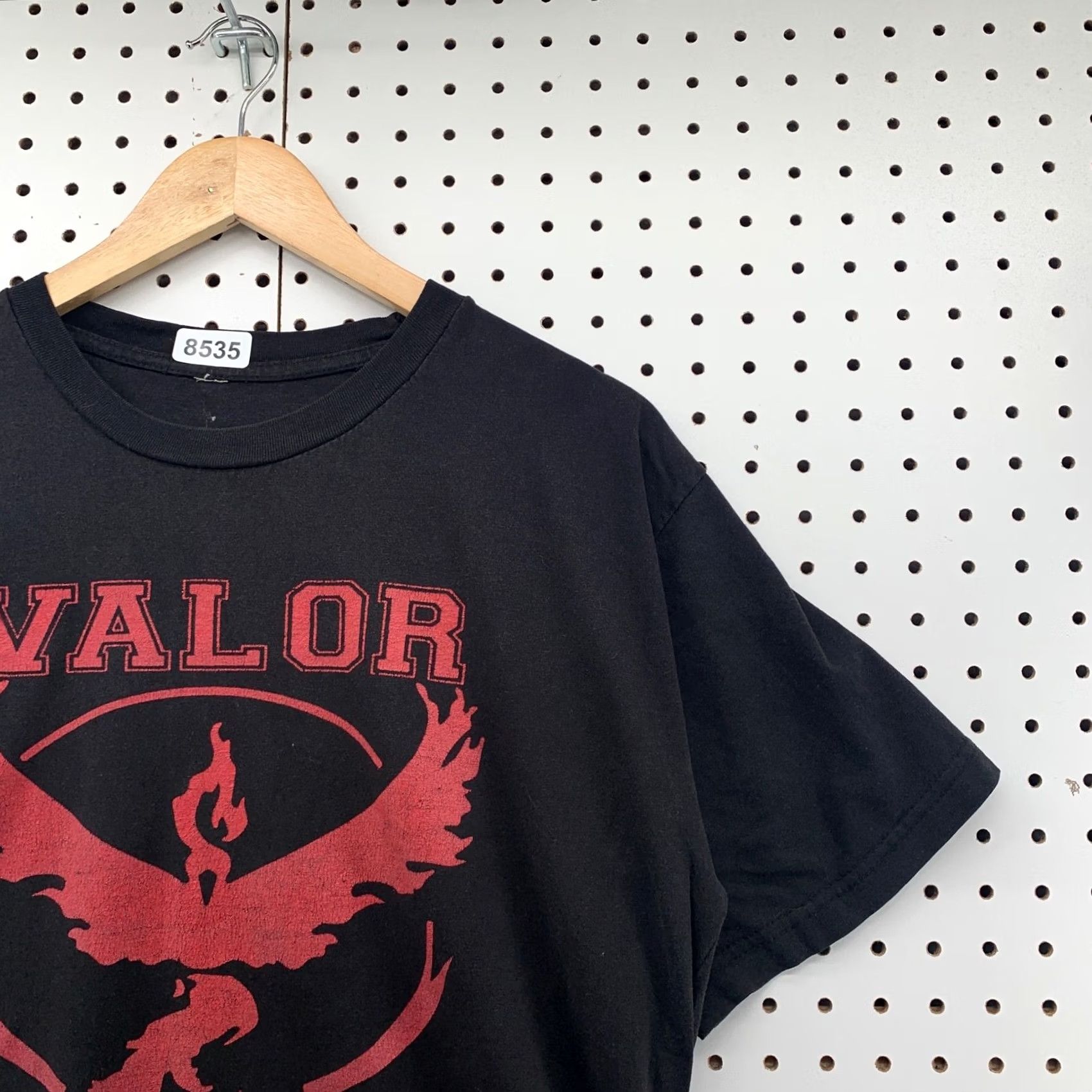 Vintage Pokemon Go Valor Shirt Black Mens M Short Sleeve Crew Neck SVG - Pokemon, Pokémon, Anime, San Diego, 22.5x28 Size US M / EU 48-50 / 2 - 5 Thumbnail