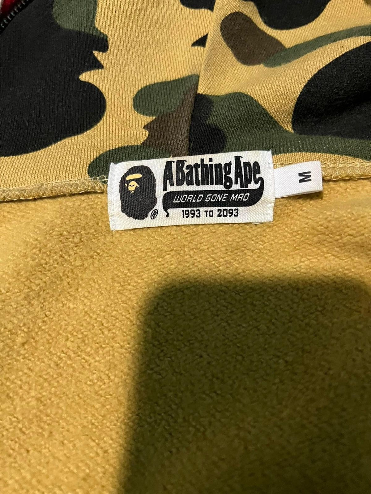 Bape 1st Camo PONR Shark Full Zip Hoodie Size US M / EU 48-50 / 2 - 7 Thumbnail