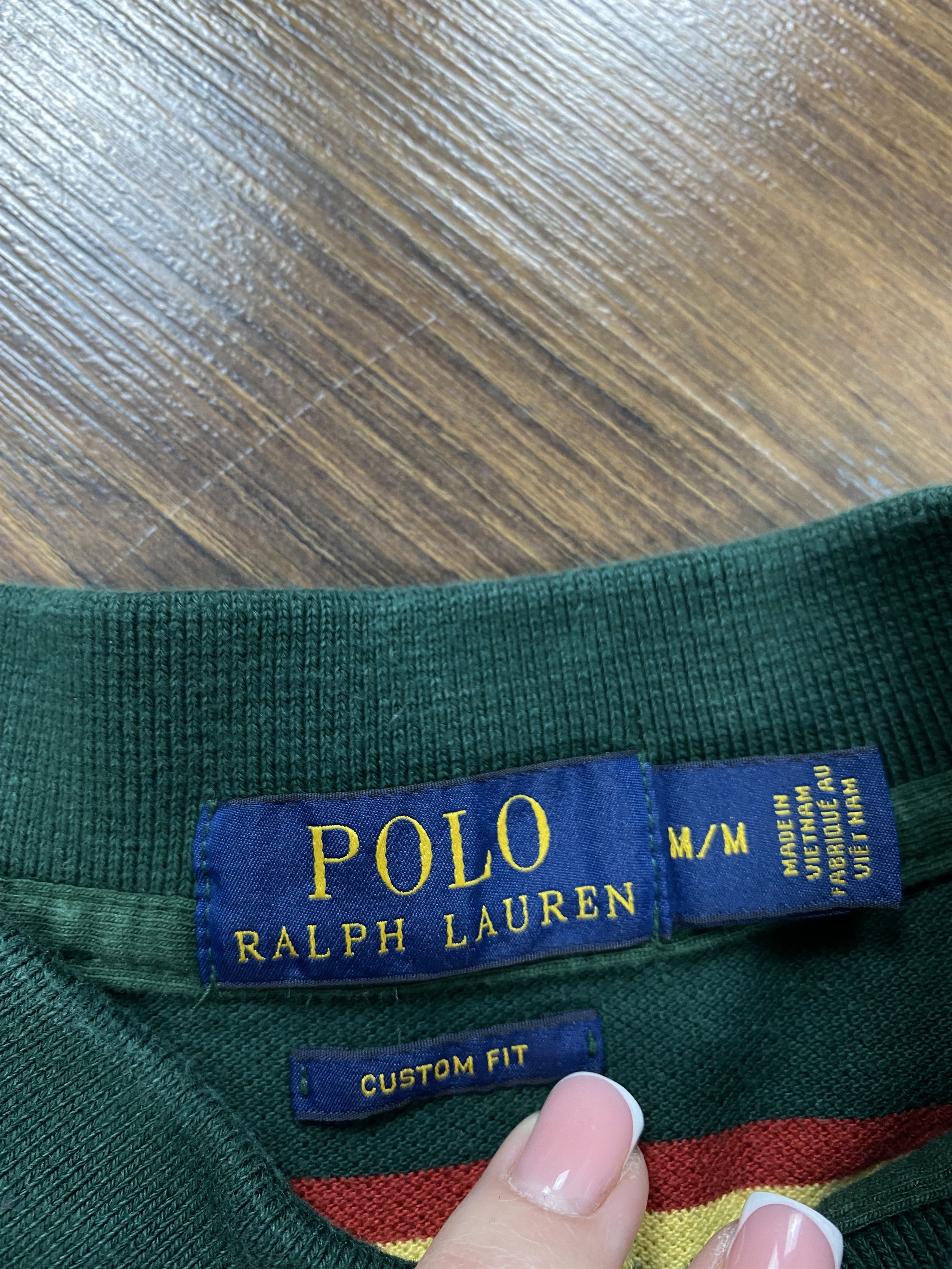 Polo Ralph Lauren Polo Ralph Lauren Mens Striped Polo Shirt Size US M / EU 48-50 / 2 - 3 Thumbnail