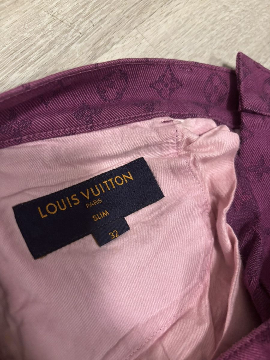 Louis Vuitton Louis Vuitton Purple Jeans Size US 32 / EU 48 - 5 Thumbnail