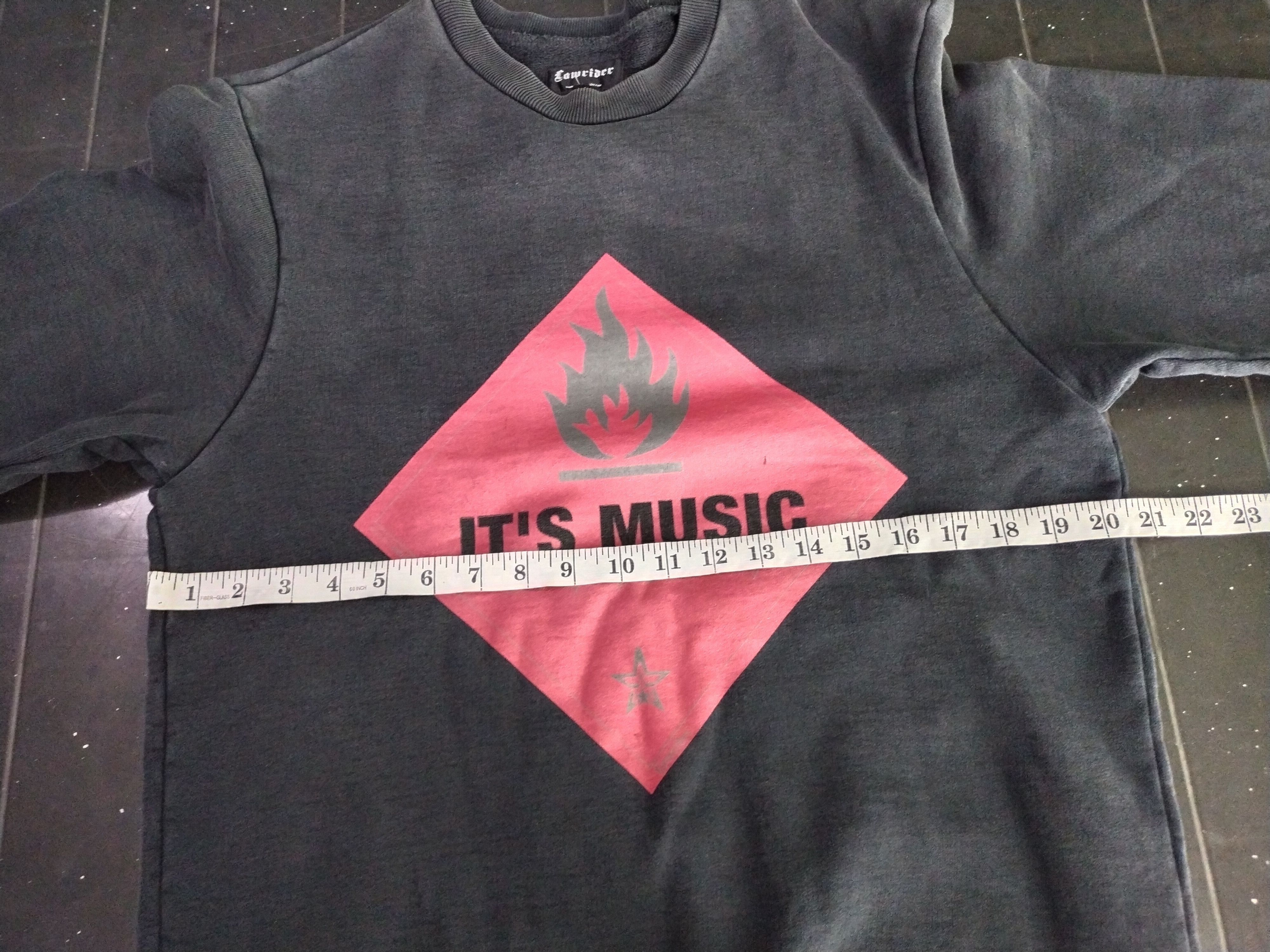 Japanese Brand × Vintage Vintage Star Lowrider Fire Sweatshirt Palm Angels Size US M / EU 48-50 / 2 - 12 Thumbnail