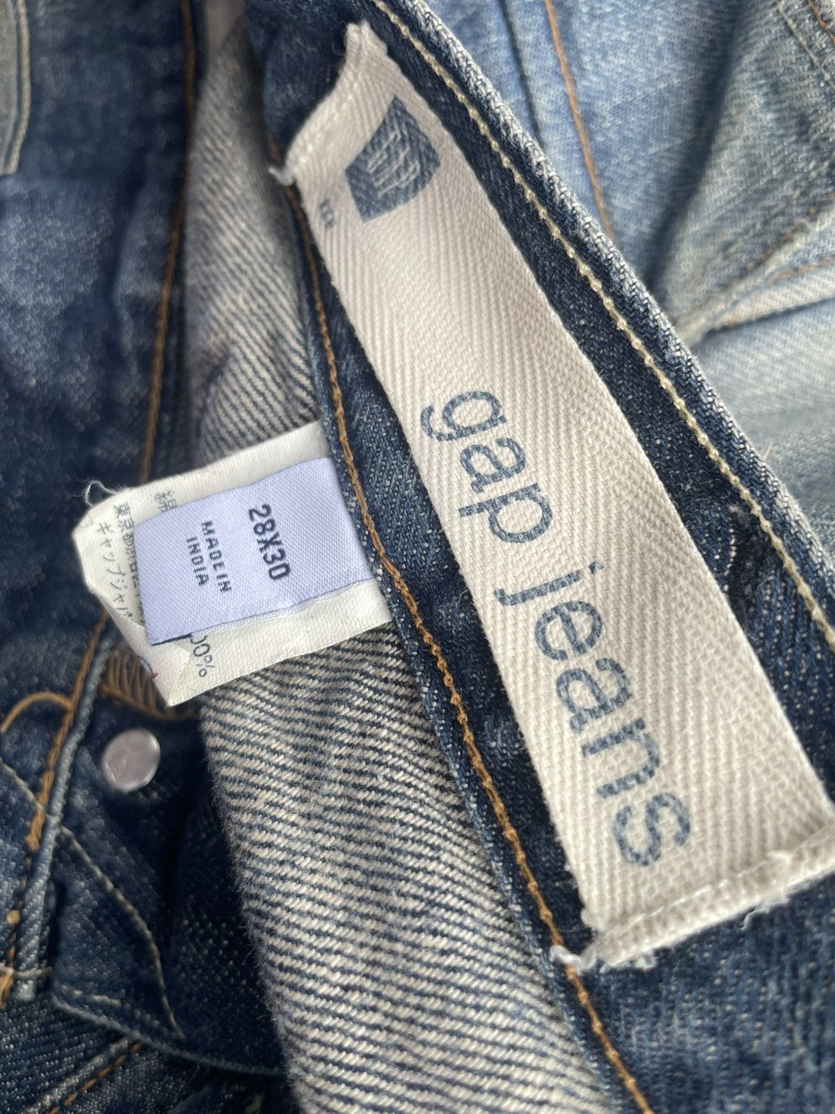 Gap × Vintage Gap Jeans Size US 30 / EU 46 - 17 Thumbnail