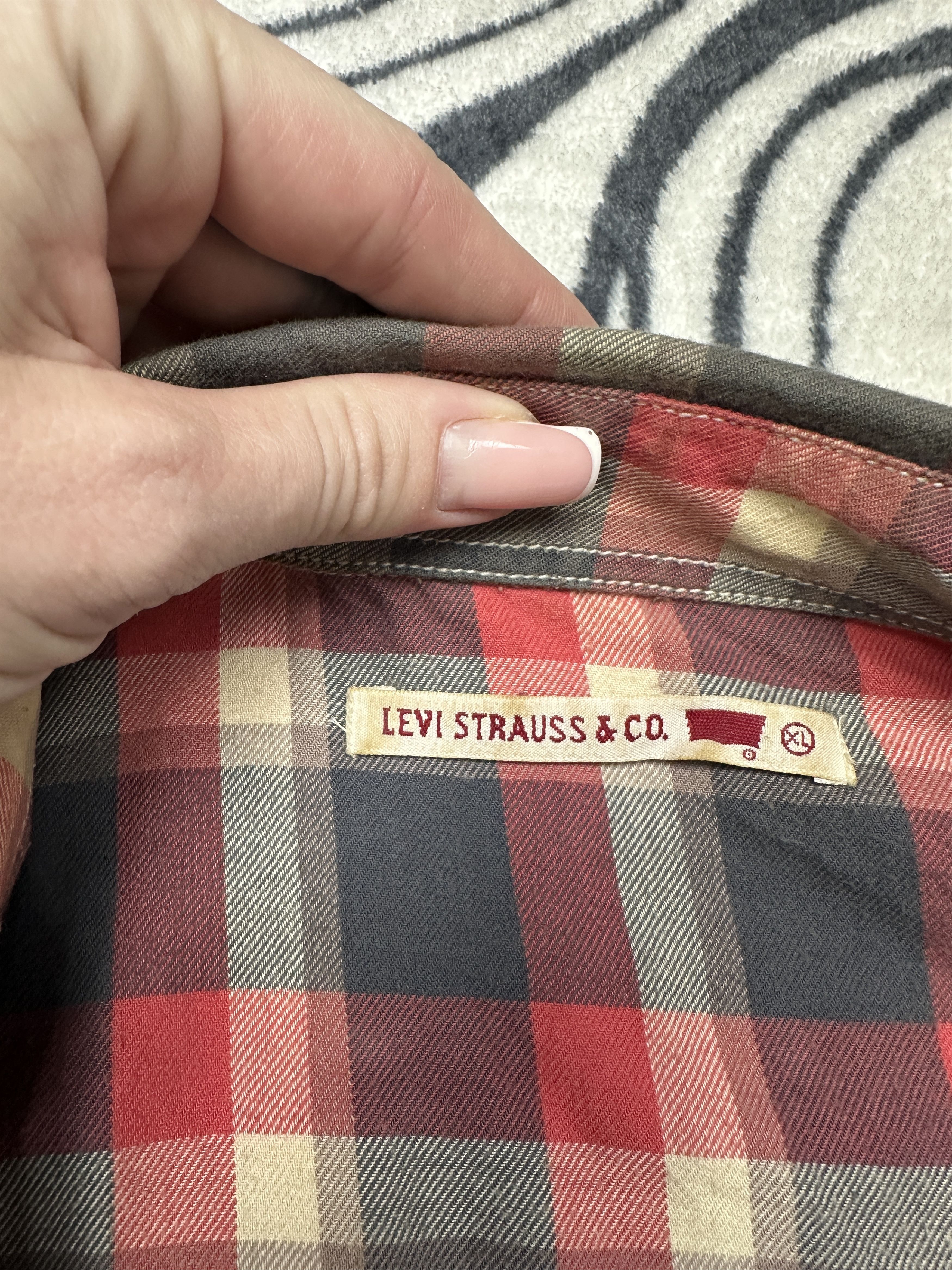 Levi's Levi's Vintage Mens Flannel Plaid Shirt Size US XL / EU 56 / 4 - 6 Thumbnail