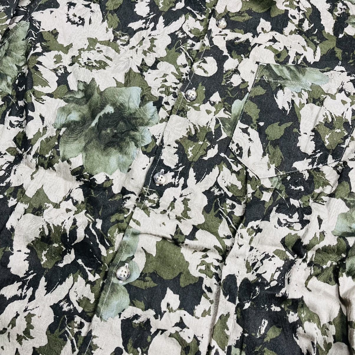 BUFFALO BOBS 2000s Tornado Mart - LSD Flower Camo Shirt Size US M / EU 48-50 / 2 - 6 Thumbnail