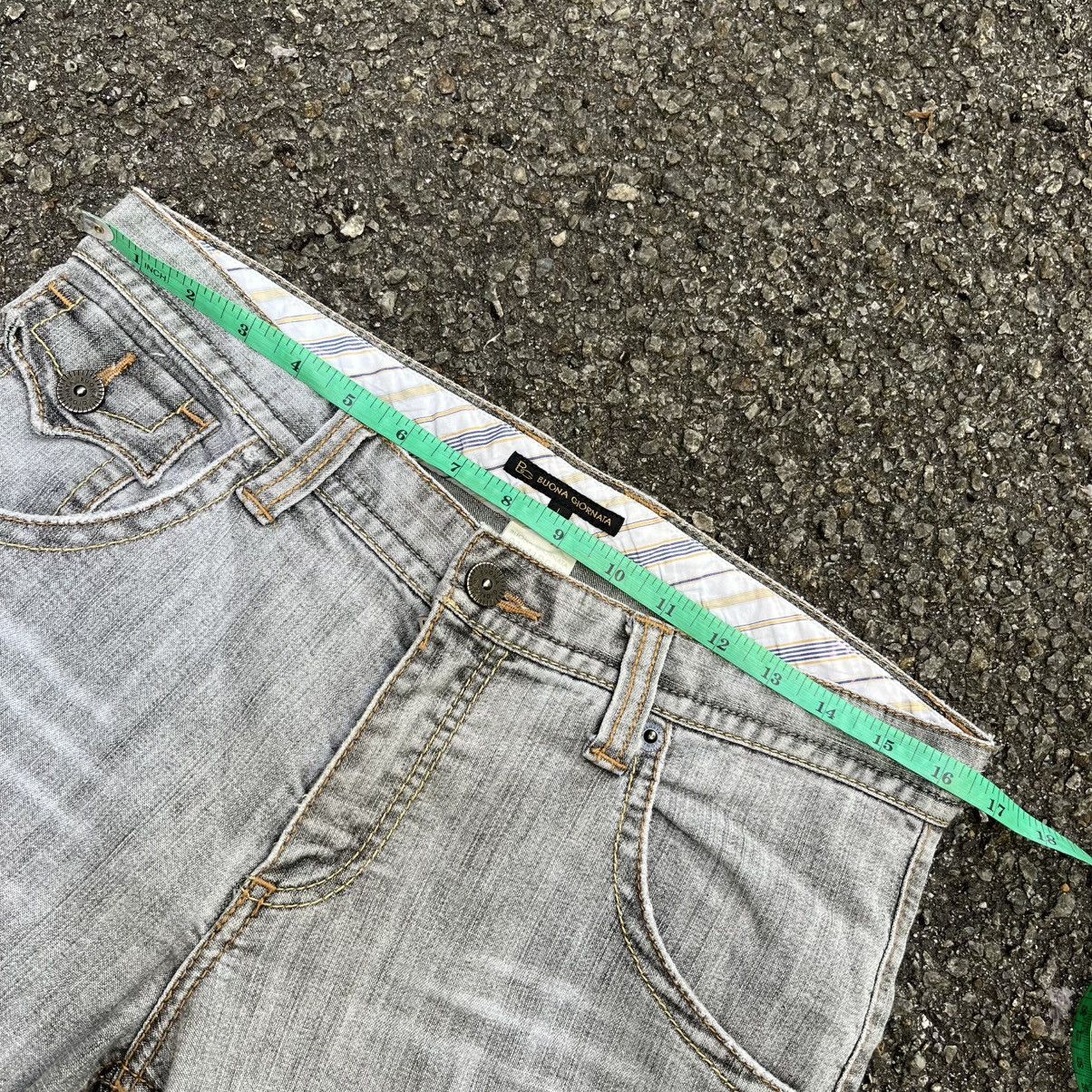 If Six Was Nine Buona Giornata Flare Jeans Bootcut Low Rise Pants Size US 31 - 5 Thumbnail