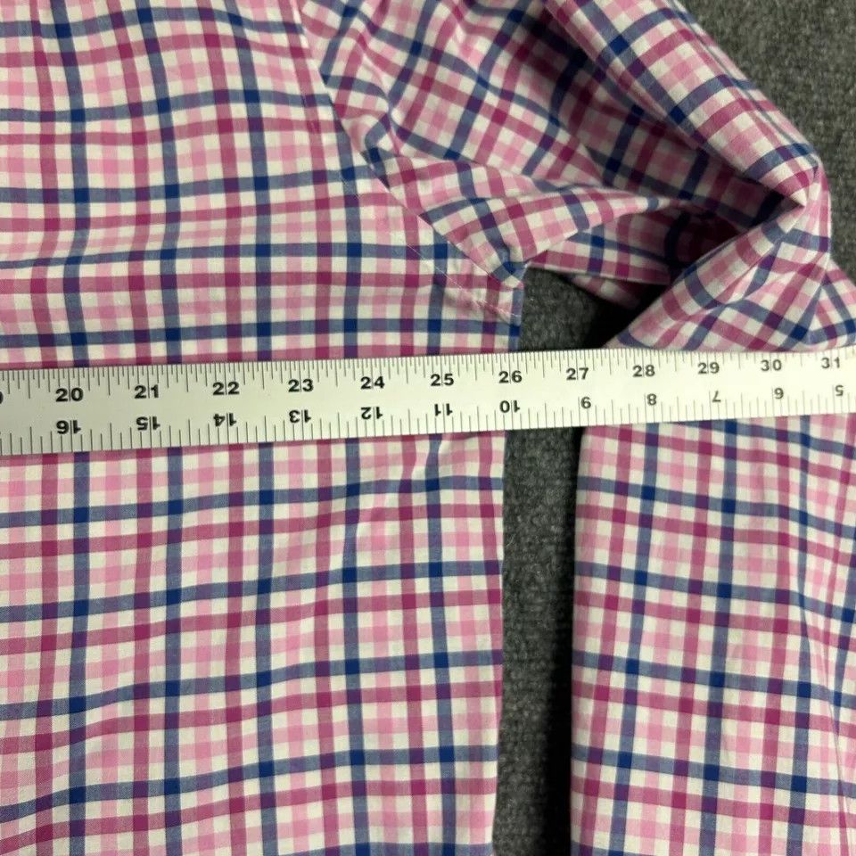 Charles Tyrwhitt Charles Tyrwhitt Shirt Mens XL Pink Classic Fit Button Down Size US XL / EU 56 / 4 - 6 Thumbnail