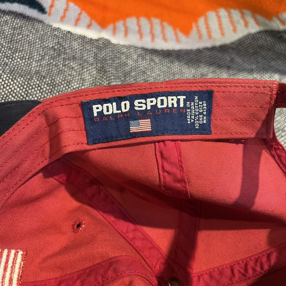 Polo Ralph Lauren × Vintage Vintage polo sports ralph lauren hat Size ONE SIZE - 5 Thumbnail