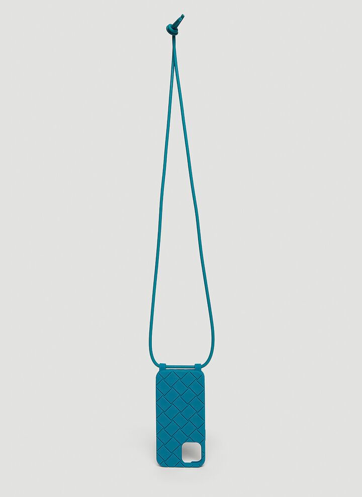 Bottega Veneta o1w1db11024 Size: OS / Iphone 12 Pro Case in Blue Size ONE SIZE - 1 Thumbnail