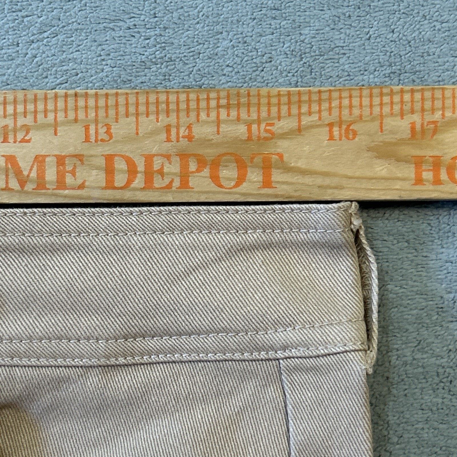 Forever 21 Deadstock Beyond Baggy Jeans Womens 29 32x25 Wide Raw Hems Size 32" / US 10 / IT 46 - 7 Thumbnail
