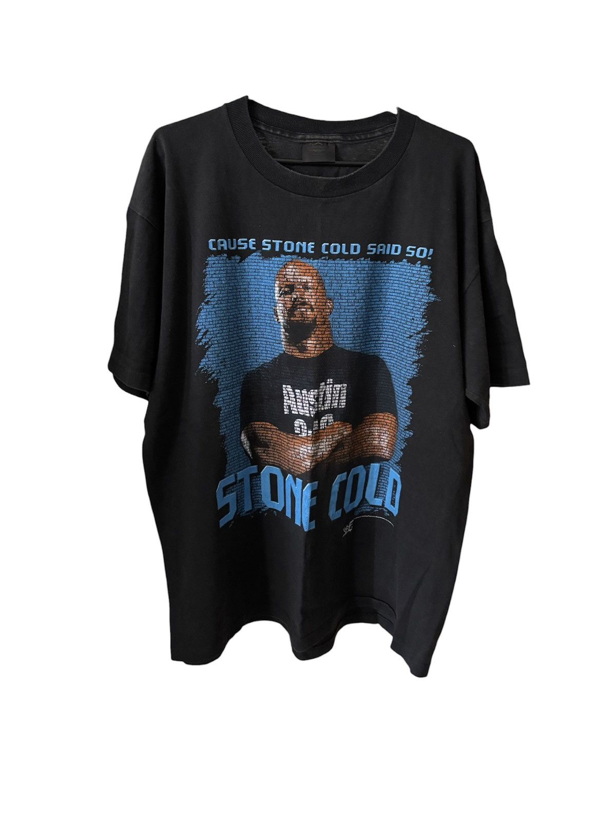 WWE Vintage 1999 stone cold WWE single stitch tee Size US L / EU 52-54 / 3 - 1 Thumbnail