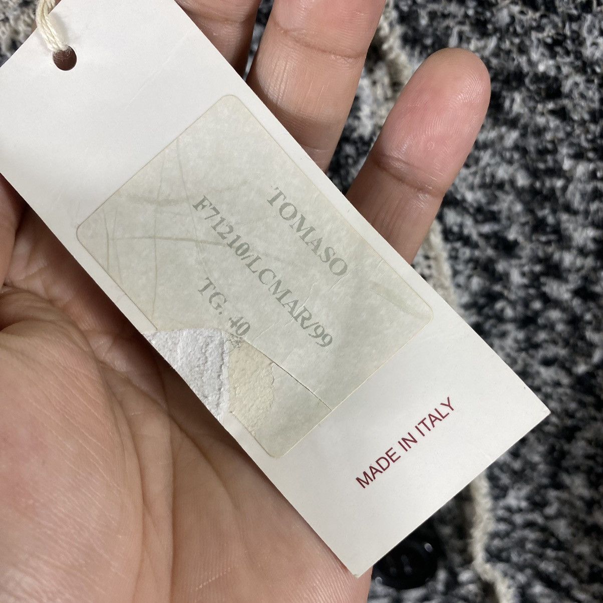 Vintage Vintage Tomaso Stefanelli Long Jacket Size 40 Grey Colour Size S / US 4 / IT 40 - 9 Thumbnail