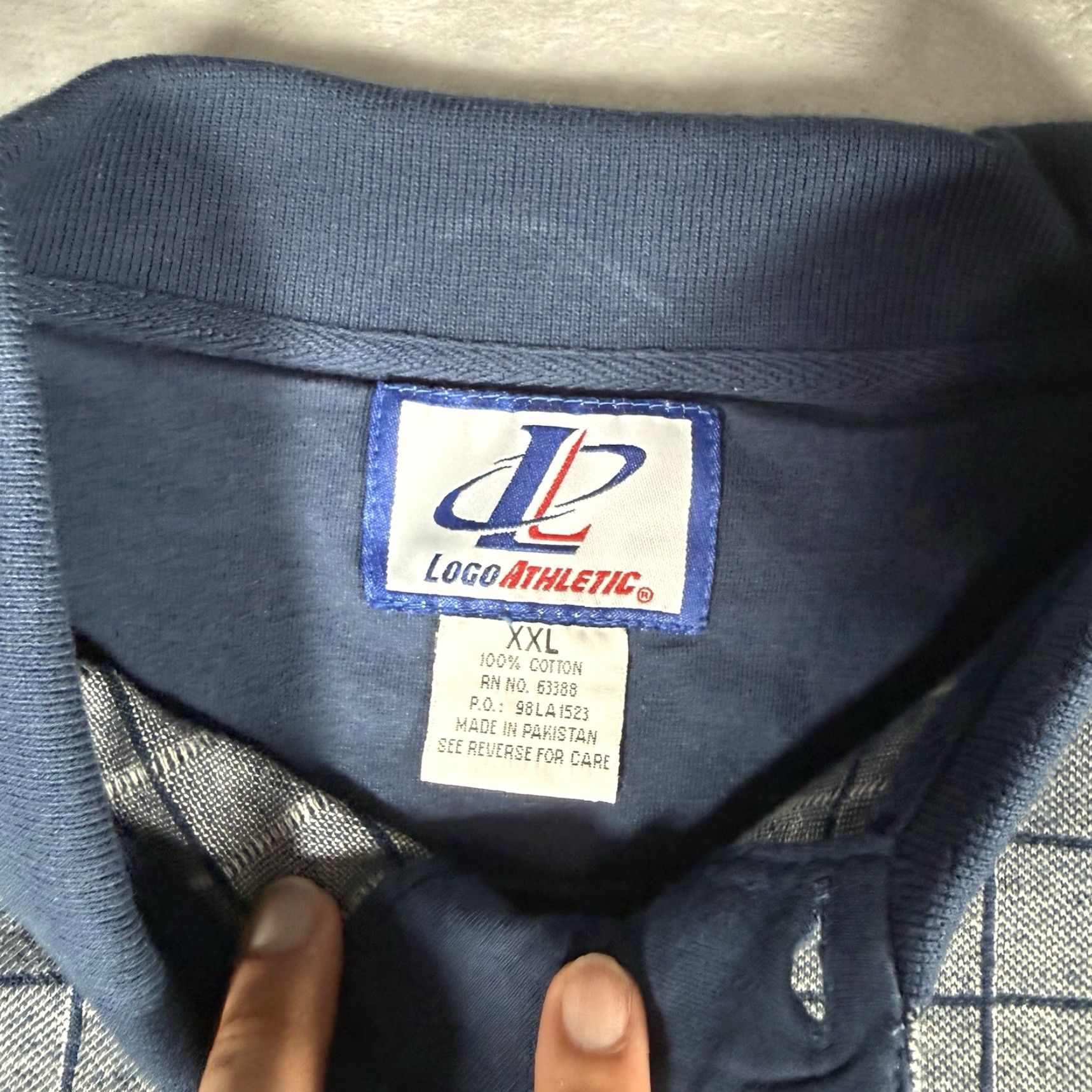 Logo Athletic VINTAGE Logo Athletic NFL Referee Event Polo Shirt Mens 2XL Blue 90s Shirt Mens Polo 2XL Blue 90s Referee Event? Size US XXL / EU 58 / 5 - 2 Thumbnail