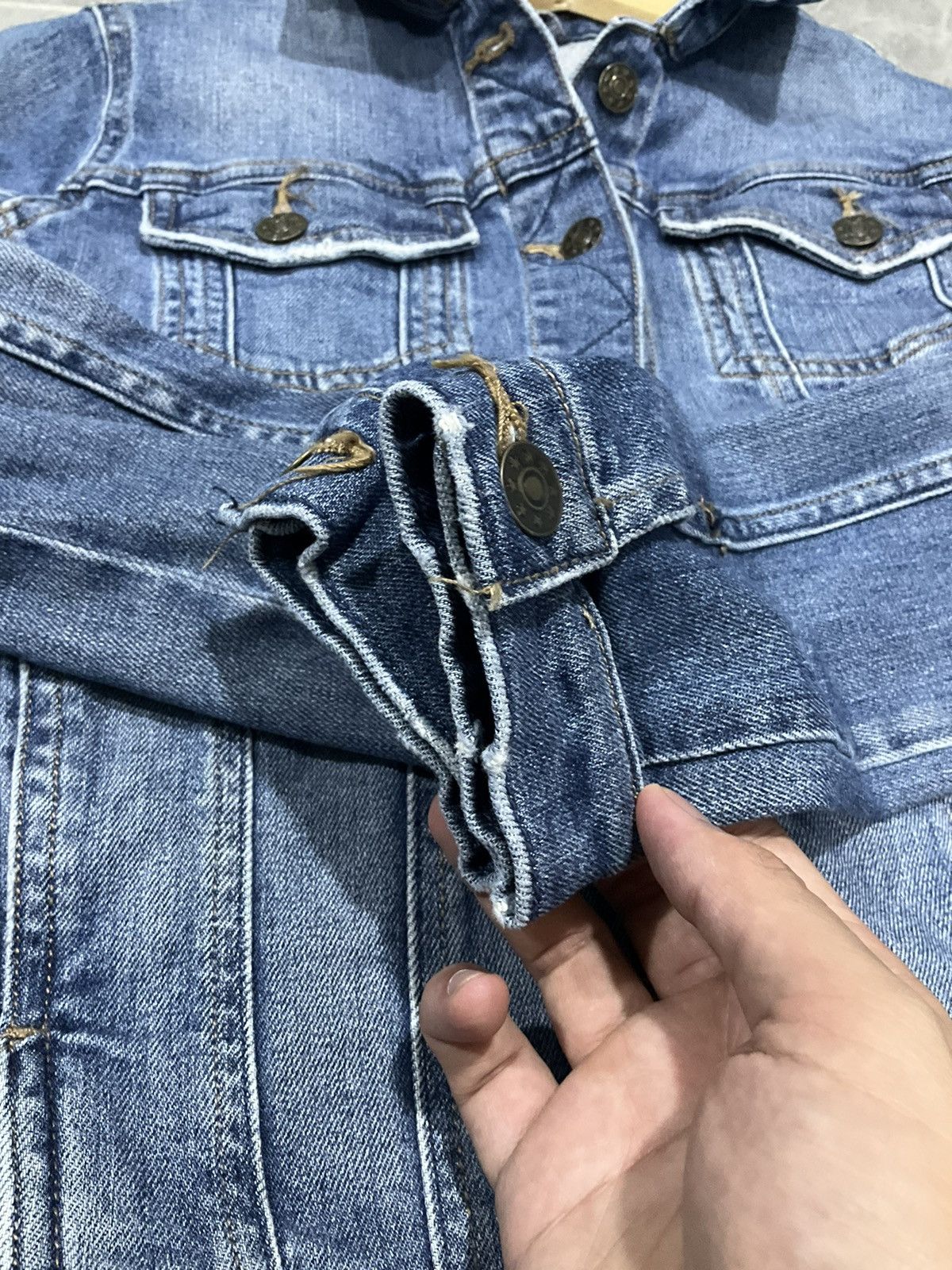 Other Bundle Blue Denim 2 item - 1 set Jacket & Jeans vintge Size S / US 4 / IT 40 - 5 Thumbnail