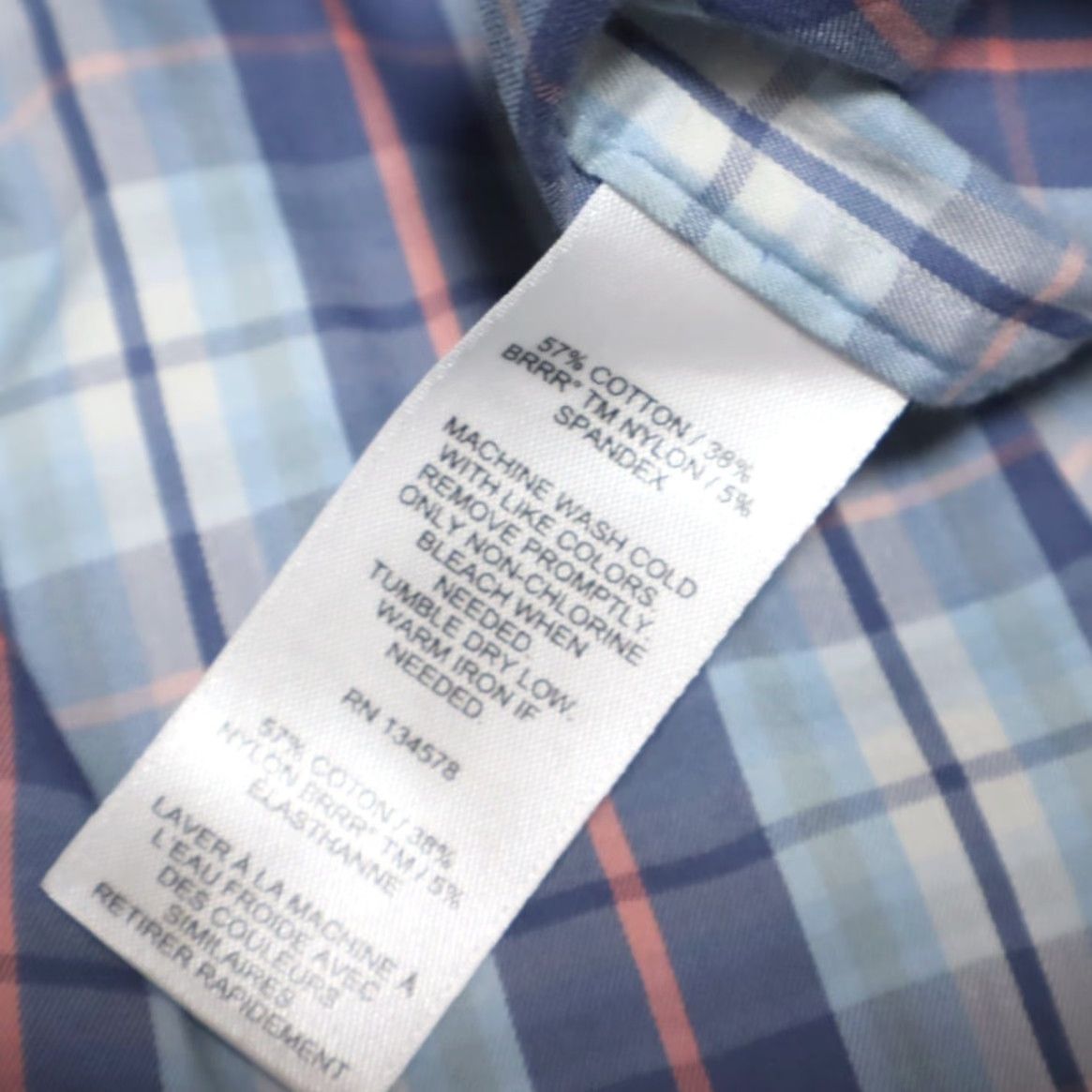 Vineyard Vines Vineyard Vines On The Go Brrr. Plaid Button Down Shirt Blue Men L Shirt Size US L / EU 52-54 / 3 - 7 Thumbnail