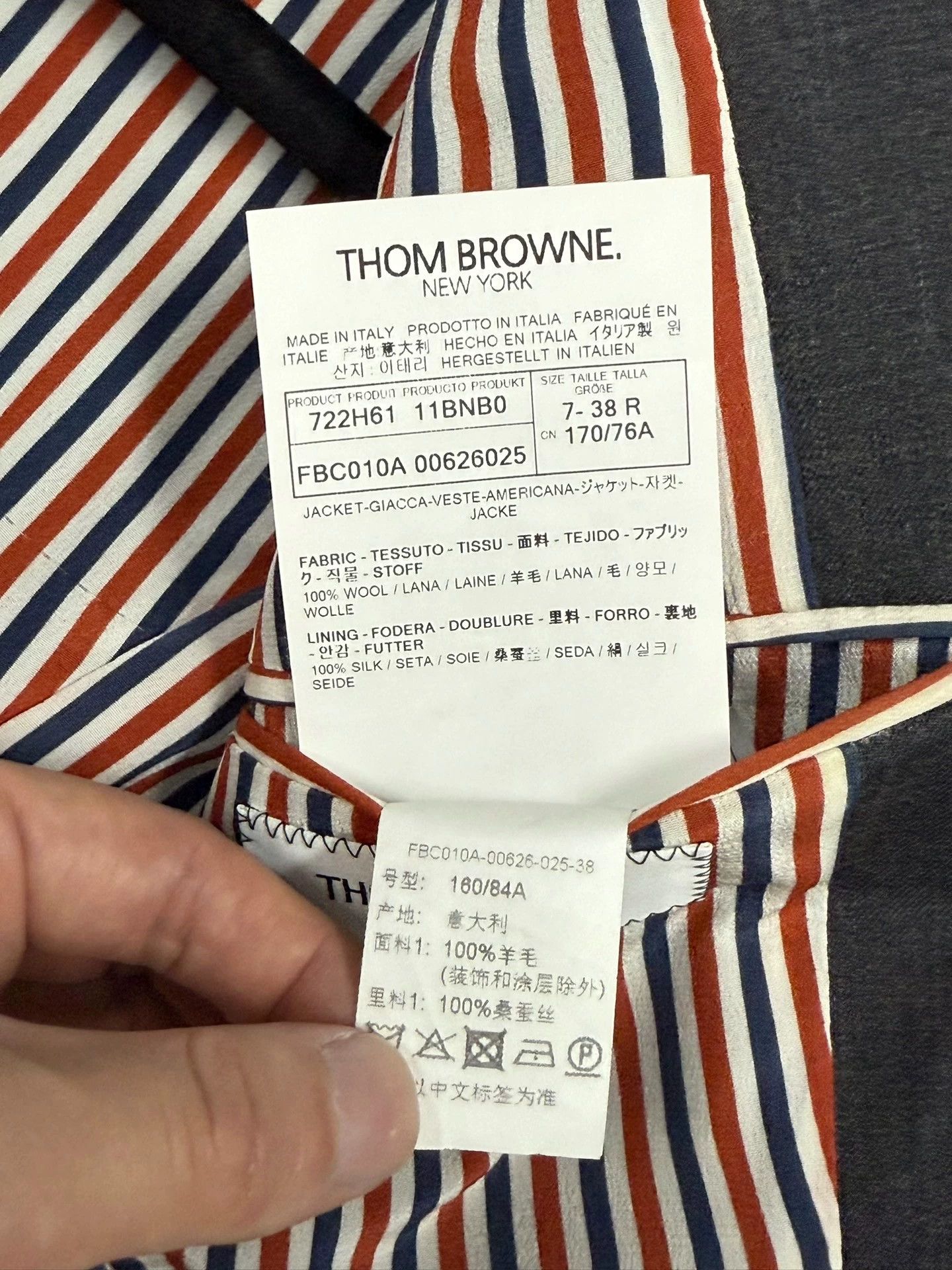 Thom Browne Thom Browne Women's Classic Dark Gray Suit Jacket Size 38 Size XS / US 0-2 / IT 36-38 - 4 Thumbnail