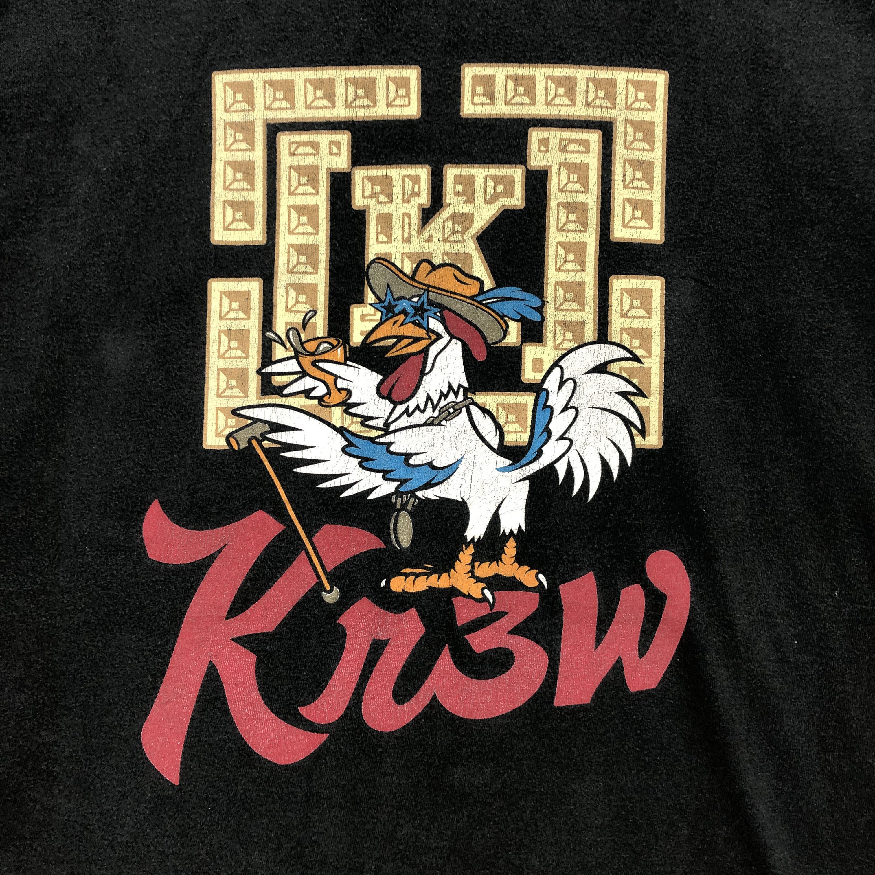 Japanese Brand Vintage Kr3w Big Logo T Shirt SoCal Tees Size US XL / EU 56 / 4 - 3 Thumbnail