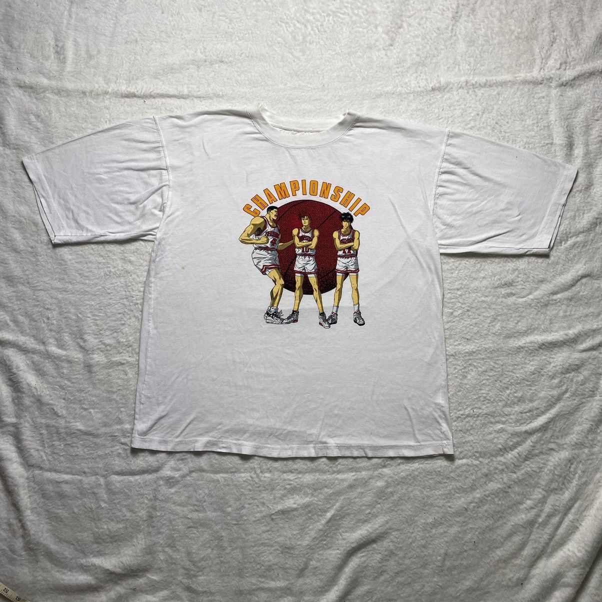 Japanese Brand Vintage Slamdunk Shohoku Anime Cartoon Movie Size US M / EU 48-50 / 2 - 2 Thumbnail