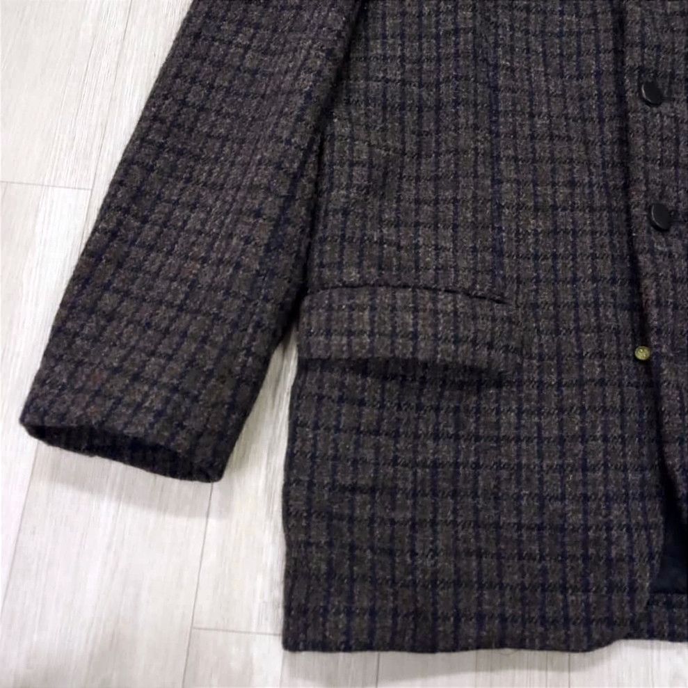 Comme des Garcons 80s COMME DES GARÇONS HOMME Tweed Wool Coat Jacket Size US M / EU 48-50 / 2 - 10 Thumbnail